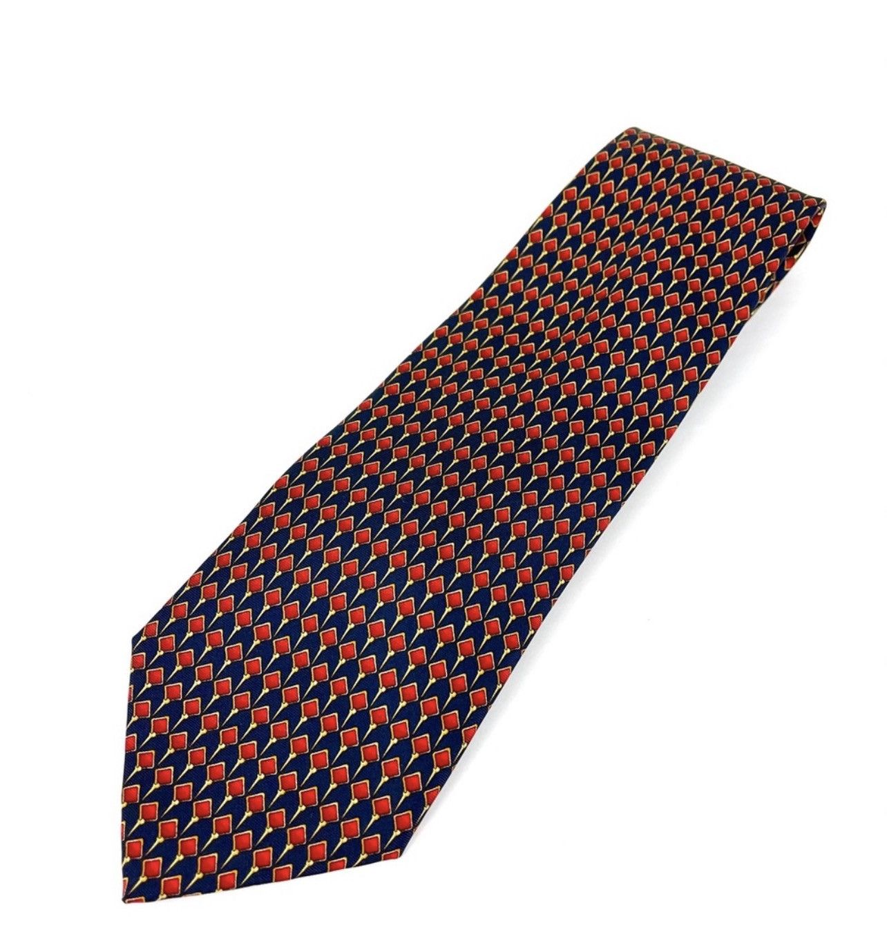 Burberry Burberry London Print 100% Silk Tie Men’s Size ONE SIZE - 3 Thumbnail