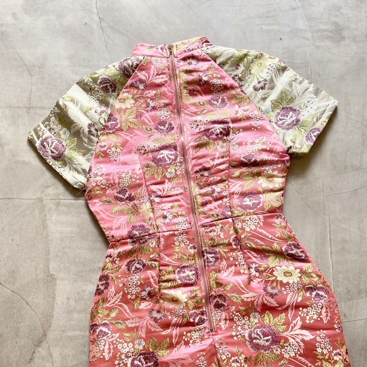 Hysteric Glamour Japan Traditional Geisha Flower Floral Vintage Midi Dress Size M / US 6-8 / IT 42-44 - 5 Thumbnail