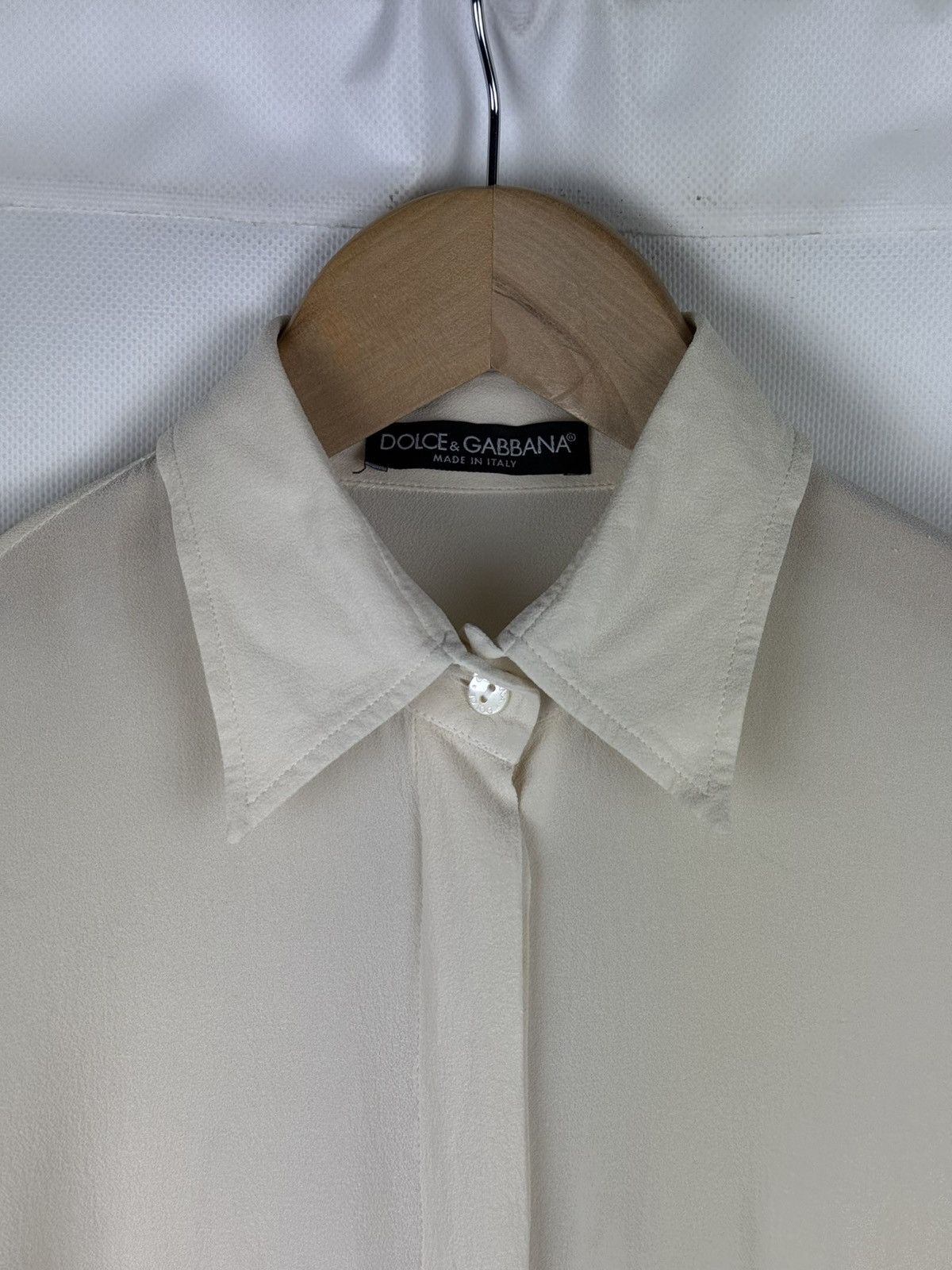 Dolce & Gabbana Dolce&Gabbana Long Sleeve Button Up Shirt Tunic Blouse Size M / US 6-8 / IT 42-44 - 7 Thumbnail