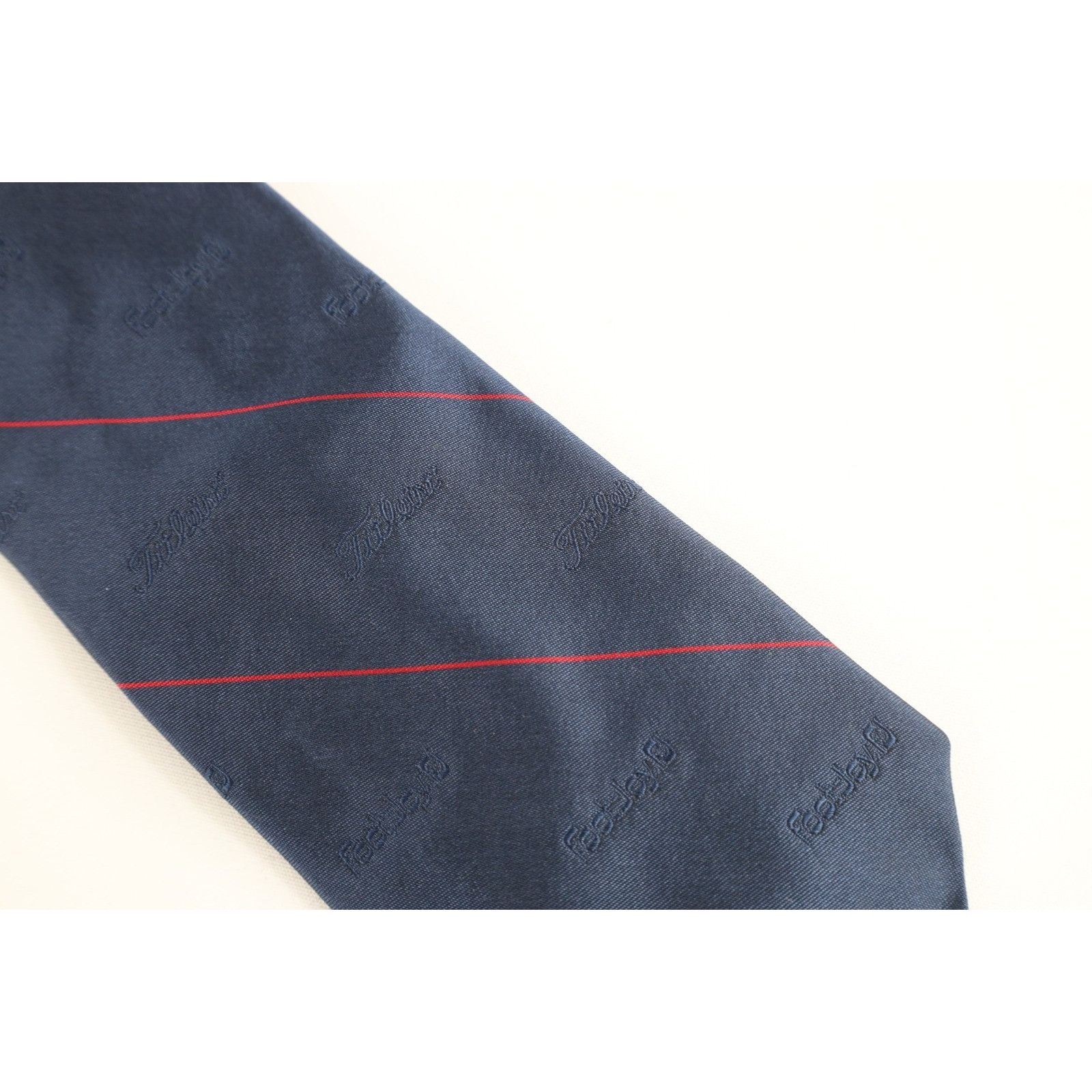 Vintage Vintage 90s Pro Tour FootJoy Titleist Striped Silk Neck Tie Size ONE SIZE - 2 Thumbnail