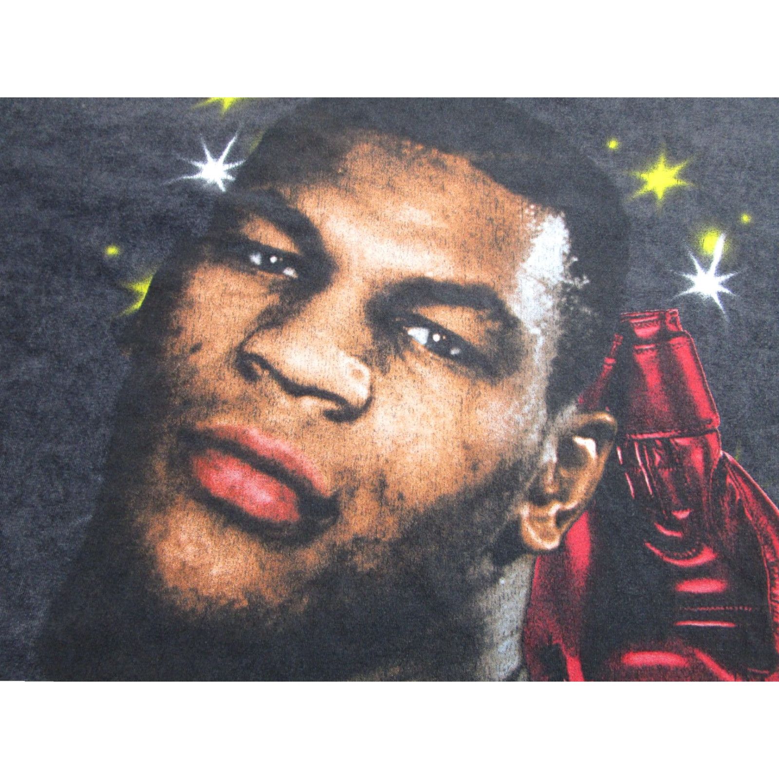 Vintage Mike Tyson Shirt Mens XL Gray Retro Graphic Tee 5 Time Champ Quotes Front Print Crew Neck Short Sleeve Cotton T-Shirt Size US XL / EU 56 / 4 - 3 Thumbnail