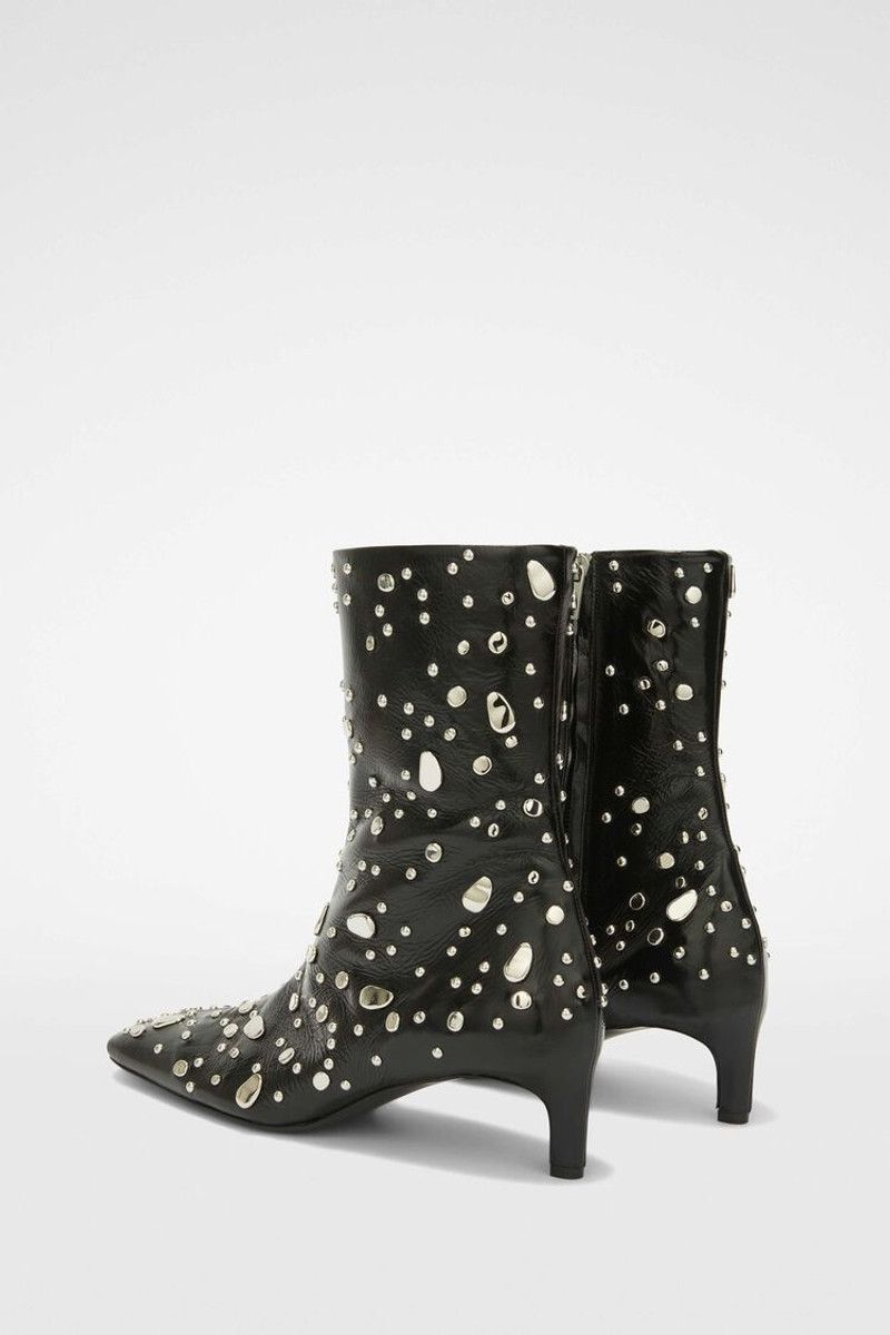 Jil Sander o1loc1c0426 Ankle Boots in Black Size US 8 / IT 38 - 3 Thumbnail