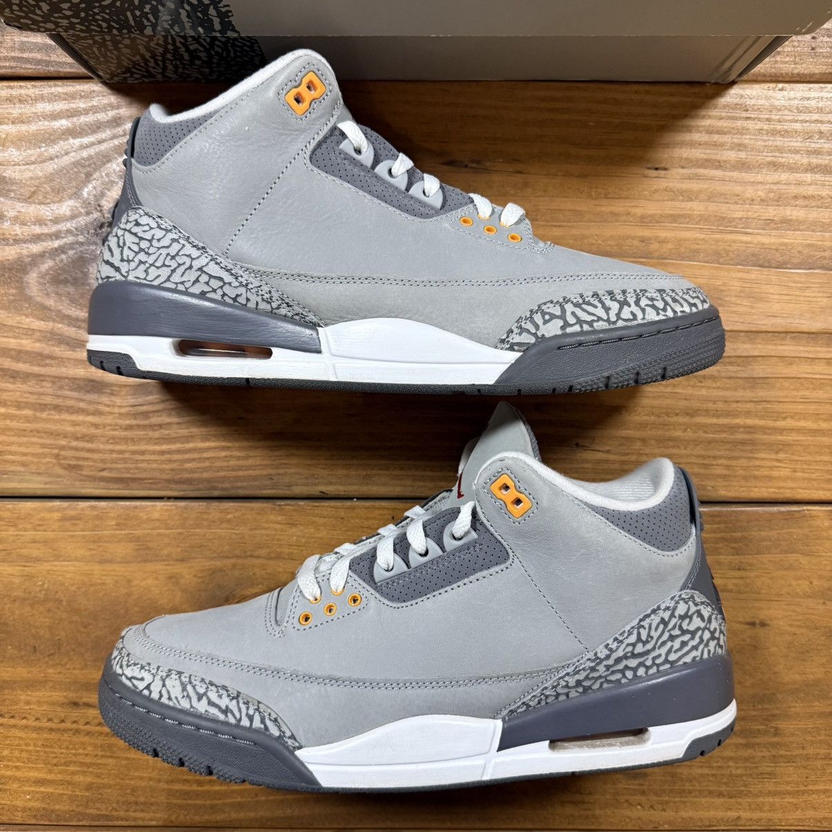Jordan Brand Jordan 3 Retro Cool Grey 2021 Size US 10.5 / EU 43-44 - 2 Thumbnail