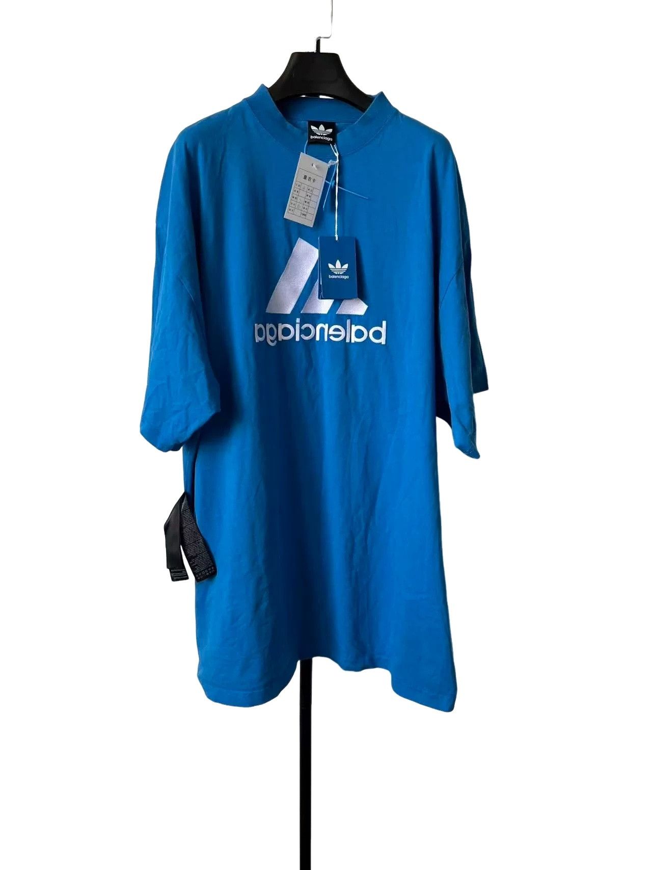 Adidas × Balenciaga Balenciaga x adidas Logo Print T-Shirt Size 4 Size US XL / EU 56 / 4 - 1 Thumbnail