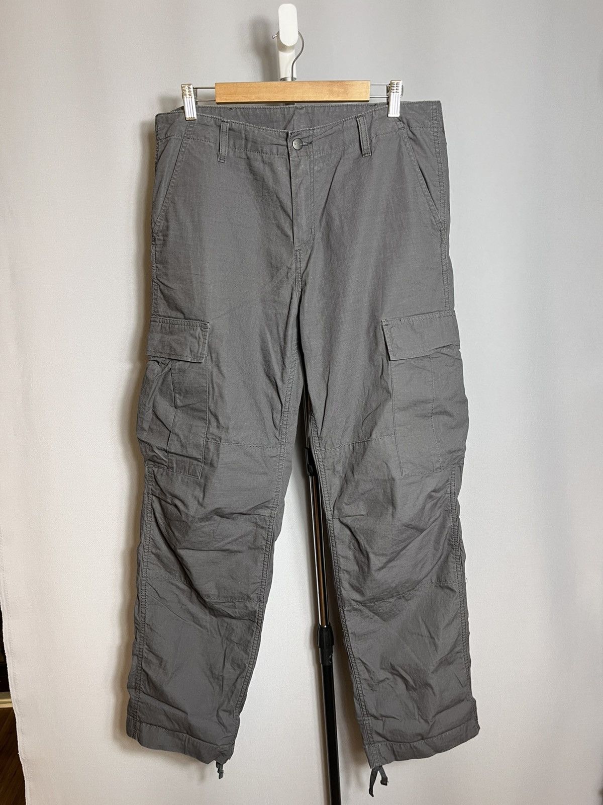 Carhartt Carhartt cargo pants grey casual mens Size US 33 - 1 Thumbnail