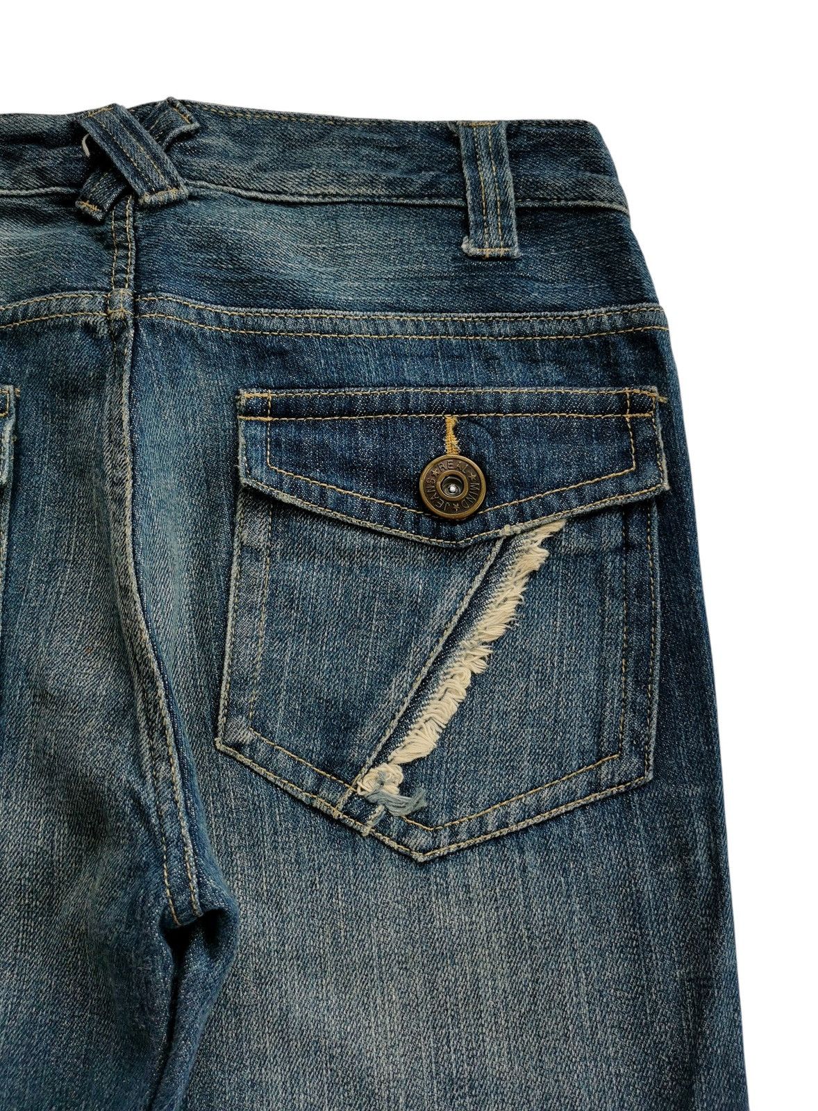 Hysteric Glamour Realmind Fuckin Patches Bootcut Jeans Size US 30 / EU 46 - 3 Thumbnail