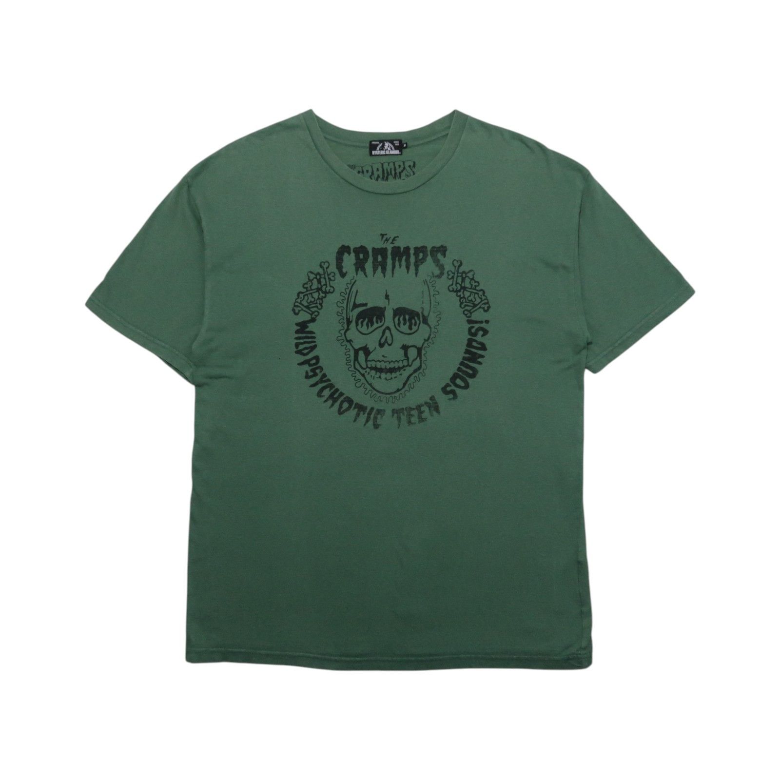Hysteric Glamour Supreme Green Skull Full Print Skeleton T-shirt