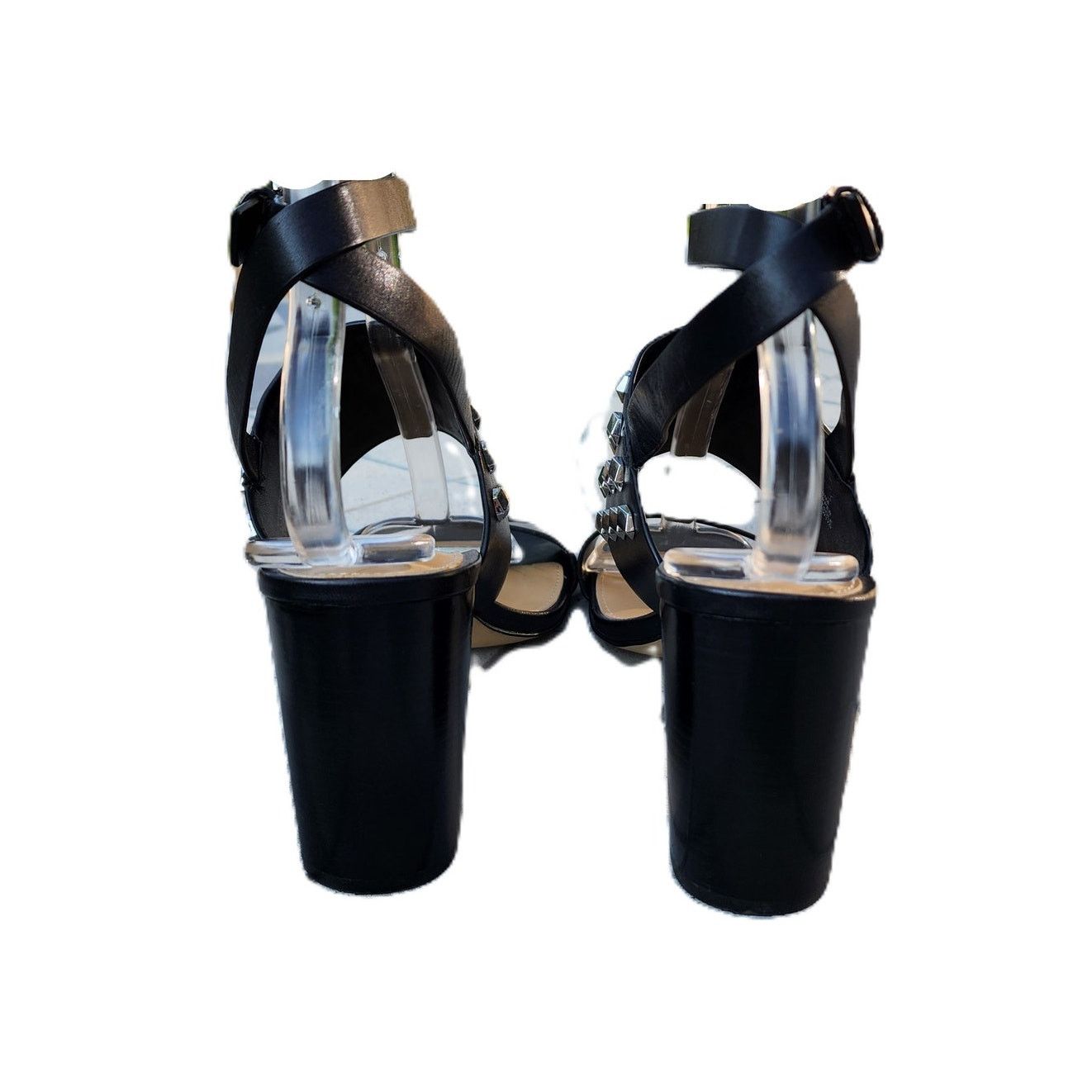 Michael Kors MICHAEL Michael Kors Valencia Studded Leather Sandals 7.5M Size US 7.5 / IT 37.5 - 5 Thumbnail