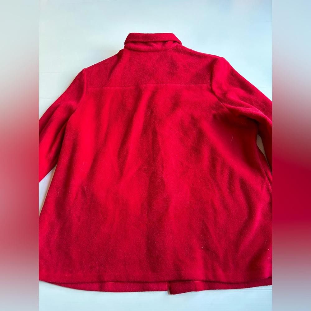 Designer Vintage Embroidered Winter Sled Red Vest Size XL / US 12-14 / IT 48-50 - 2 Thumbnail