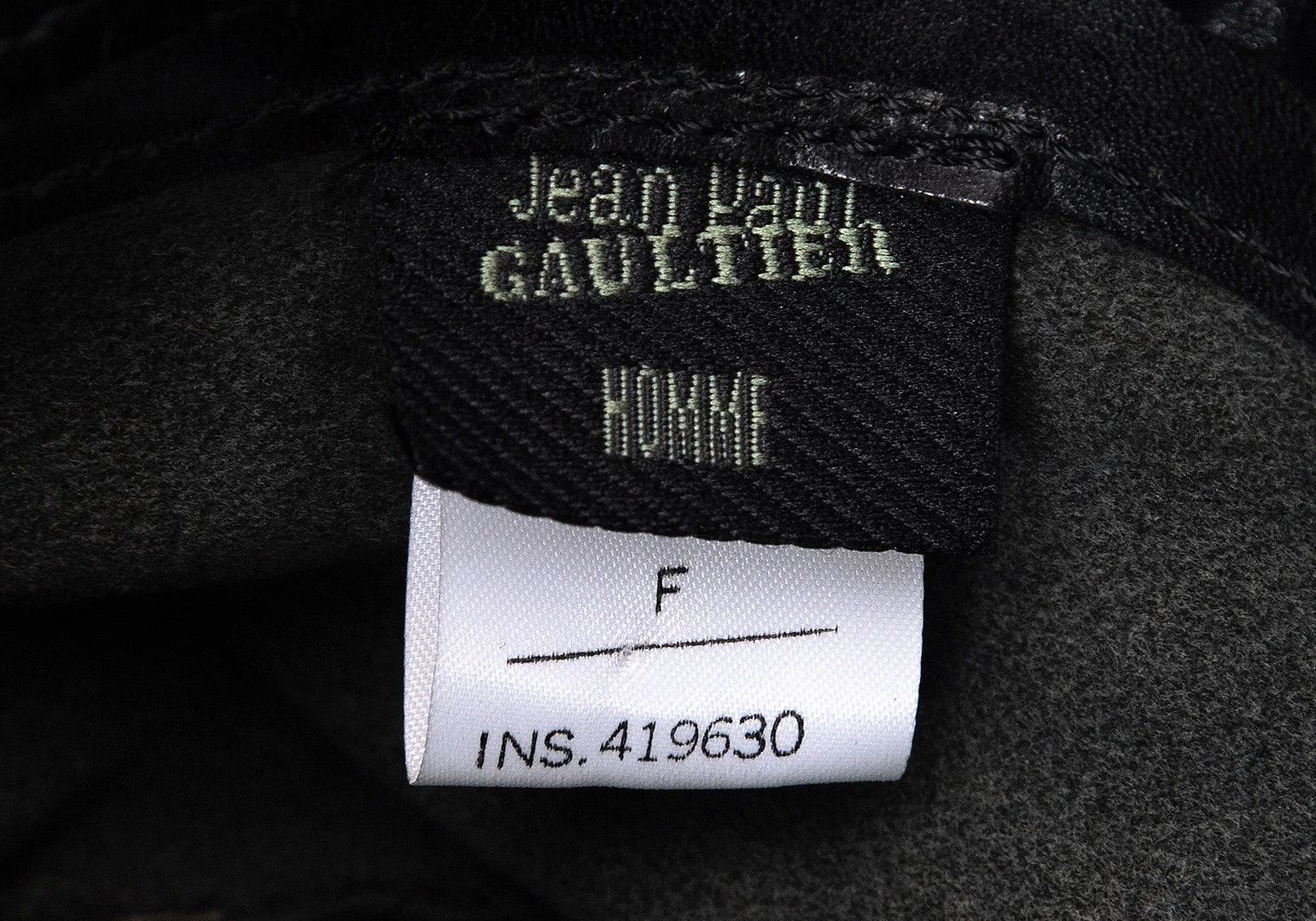 Jean Paul Gaultier Black Cow Leather Bucket Hat Size F Size ONE SIZE - 12 Thumbnail
