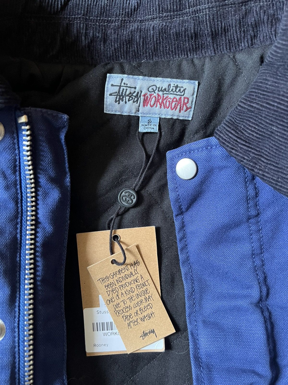 Stussy BNWT Stussy Washed Canvas Shop Jacket Size Small Size US S / EU 44-46 / 1 - 5 Thumbnail