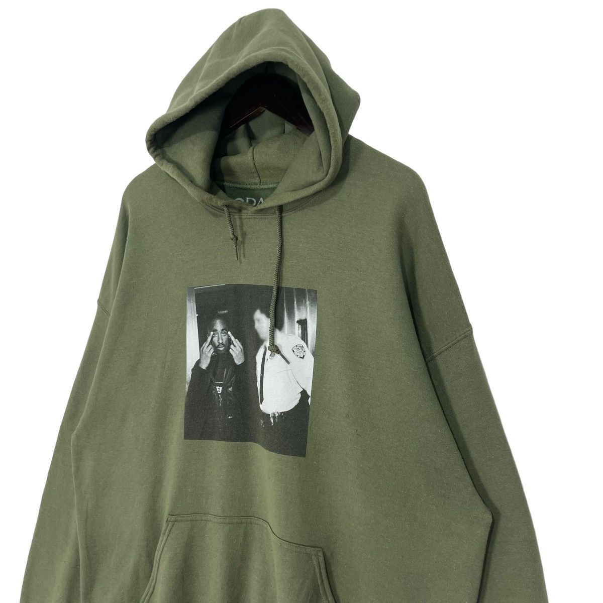 Vintage Vintage 2pac Fxckk Big Logo Sweatshirt Hoodie Size US L / EU 52-54 / 3 - 3 Thumbnail