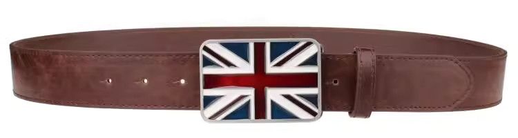 Designer New Trend Vintage Belt Riveted Belts Menswear Accessories Size ONE SIZE - 2 Thumbnail