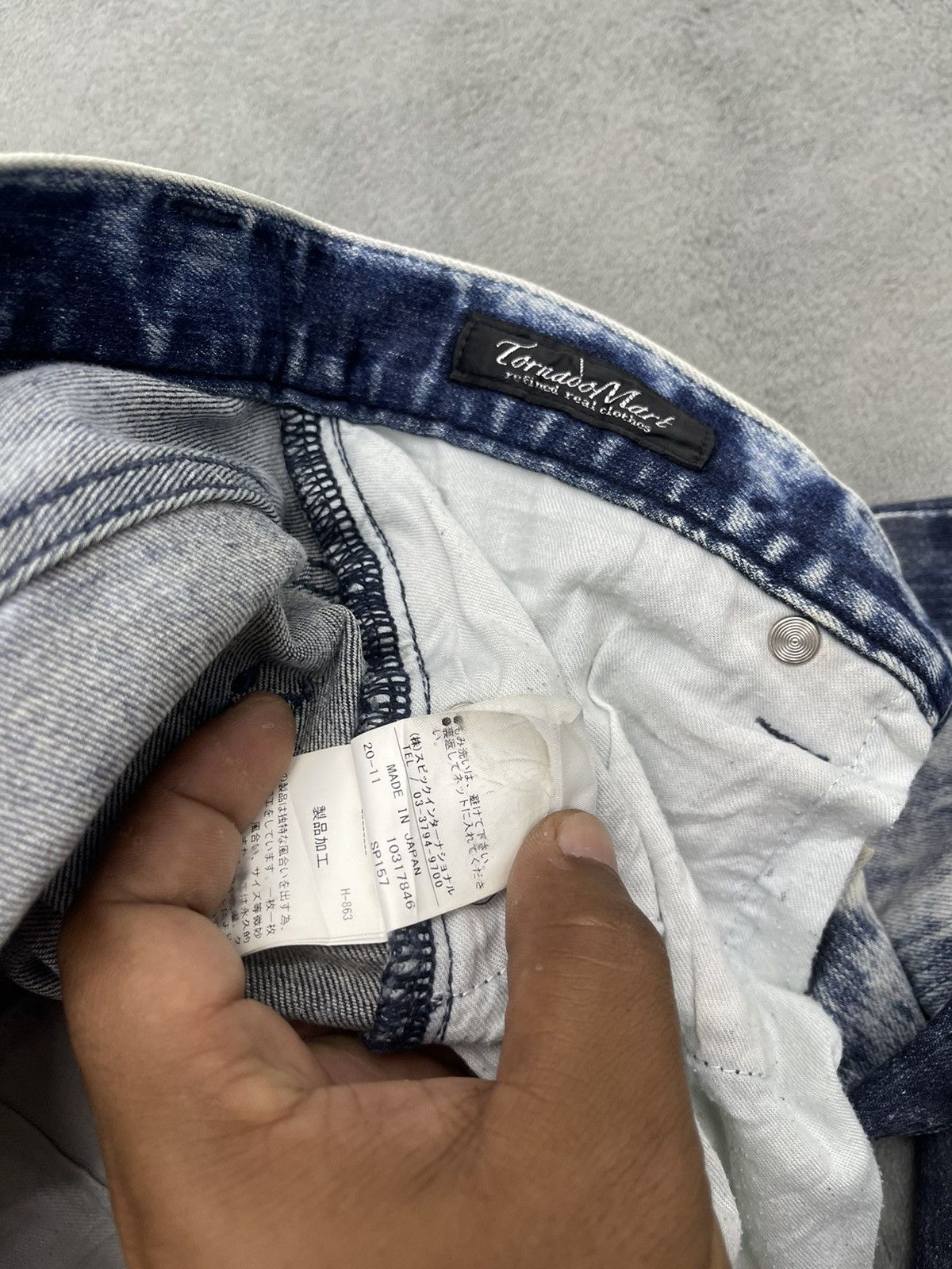 Seditionaries × Tornado Mart (S) TORNADO MART JEANS Size US 33 - 18 Thumbnail