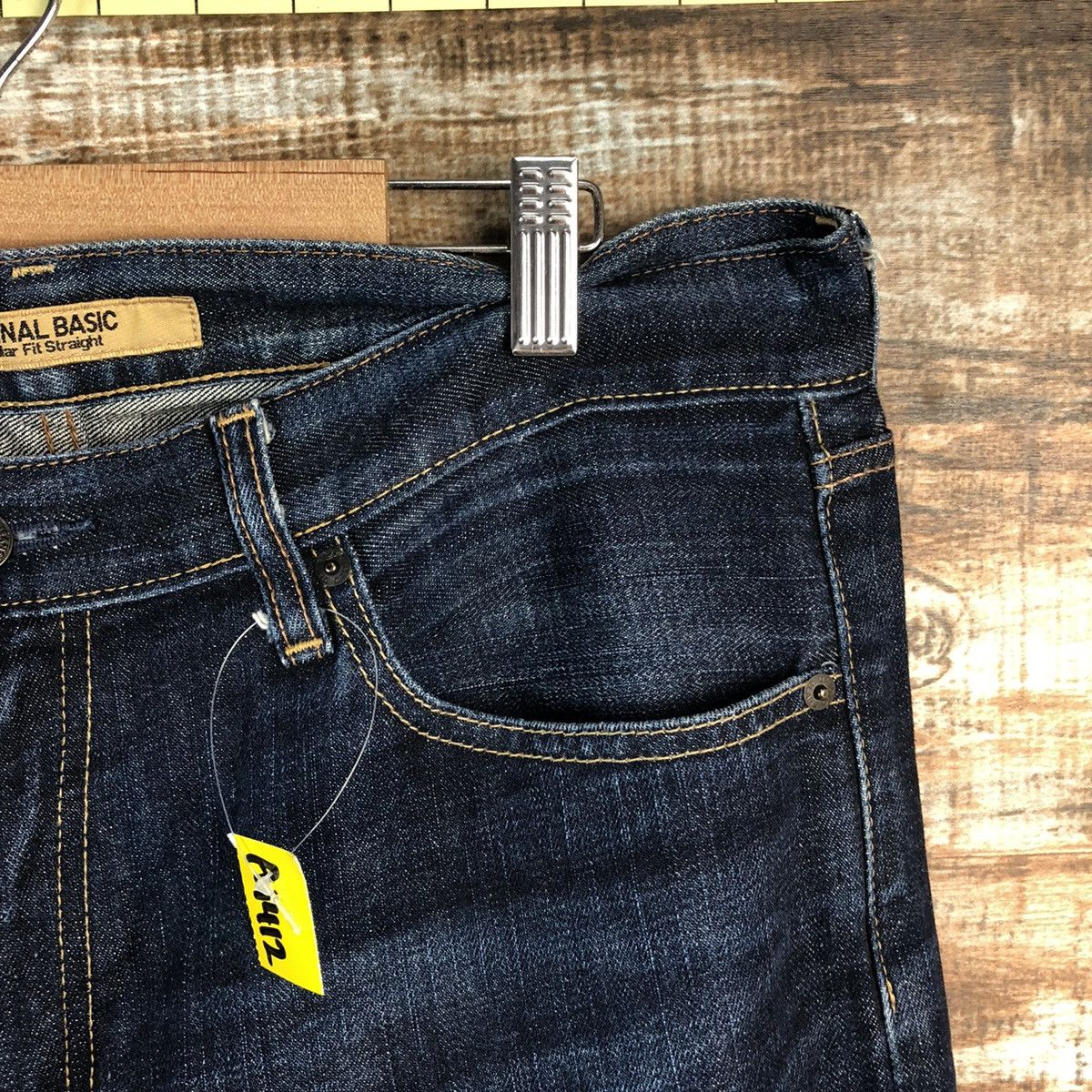 Japanese Brand Uniqlo Blue vintage Denim Pants #A1412 Size US 34 / EU 50 - 8 Thumbnail