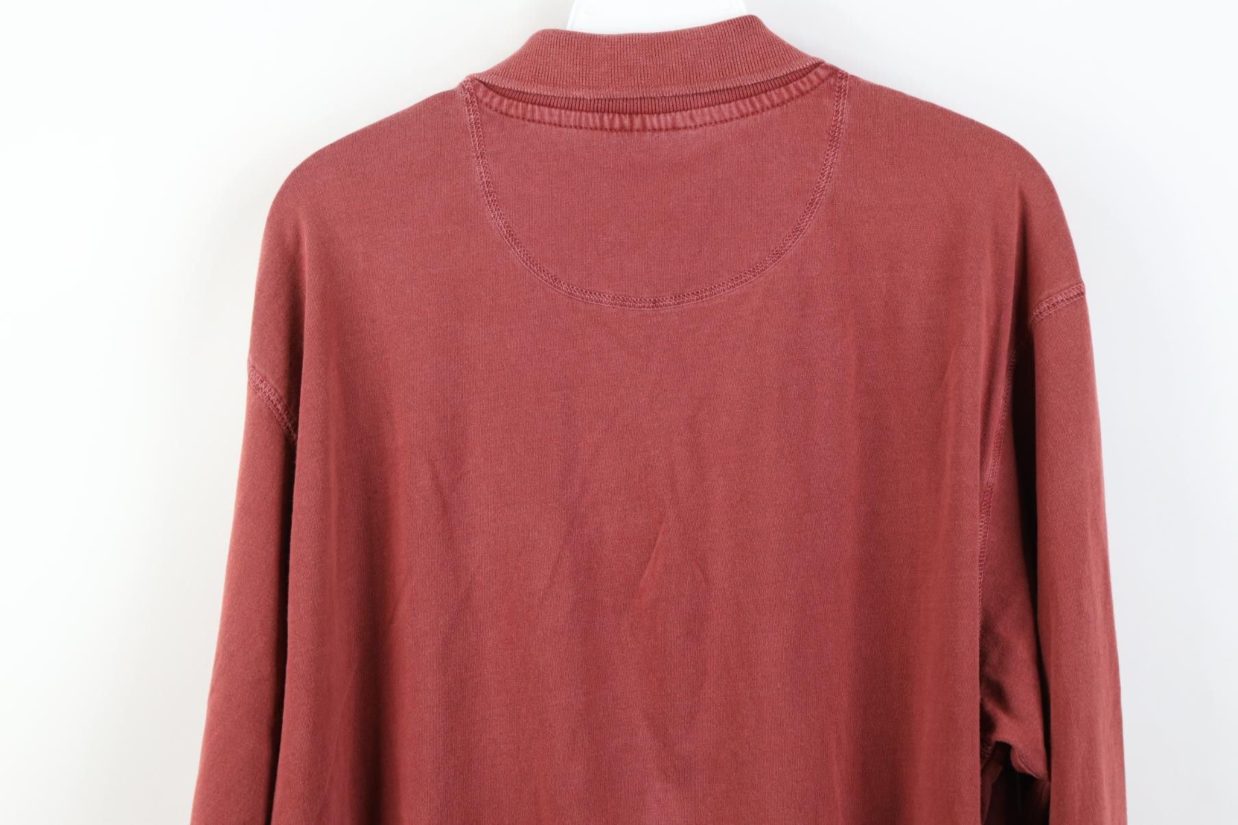 Woolrich Woolen Mills Vintage 90s Woolrich Stonewash Heavy Long Sleeve Rugby Polo Size US M / EU 48-50 / 2 - 16 Thumbnail
