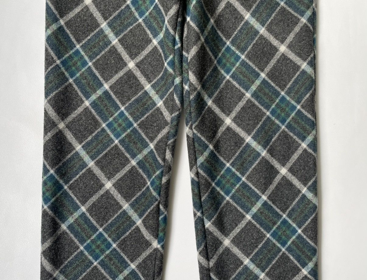 Comme des Garcons Homme Plus A/W 06 Plaid Check Wool Trousers Size US 32 / EU 48 - 6 Thumbnail