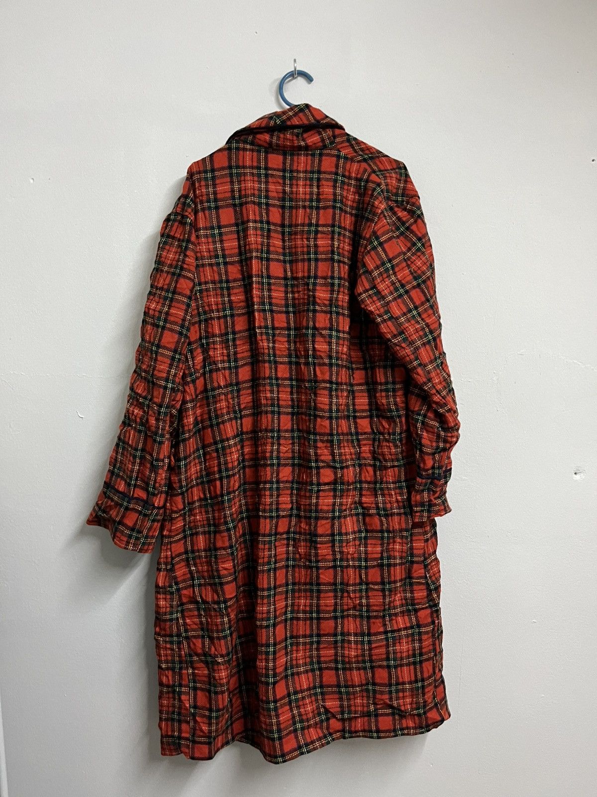 Japanese Brand 💥Unbrand SHADOW PLAID Large Tartan Wool Pyjamas Size US L / EU 52-54 / 3 - 7 Thumbnail