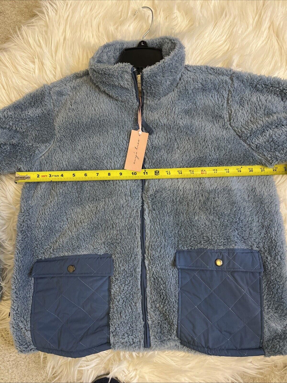 Ben Sherman evy's tree The Nina Sherpa Storm Blue Color Size L jacket Size L / US 10 / IT 46 - 6 Thumbnail