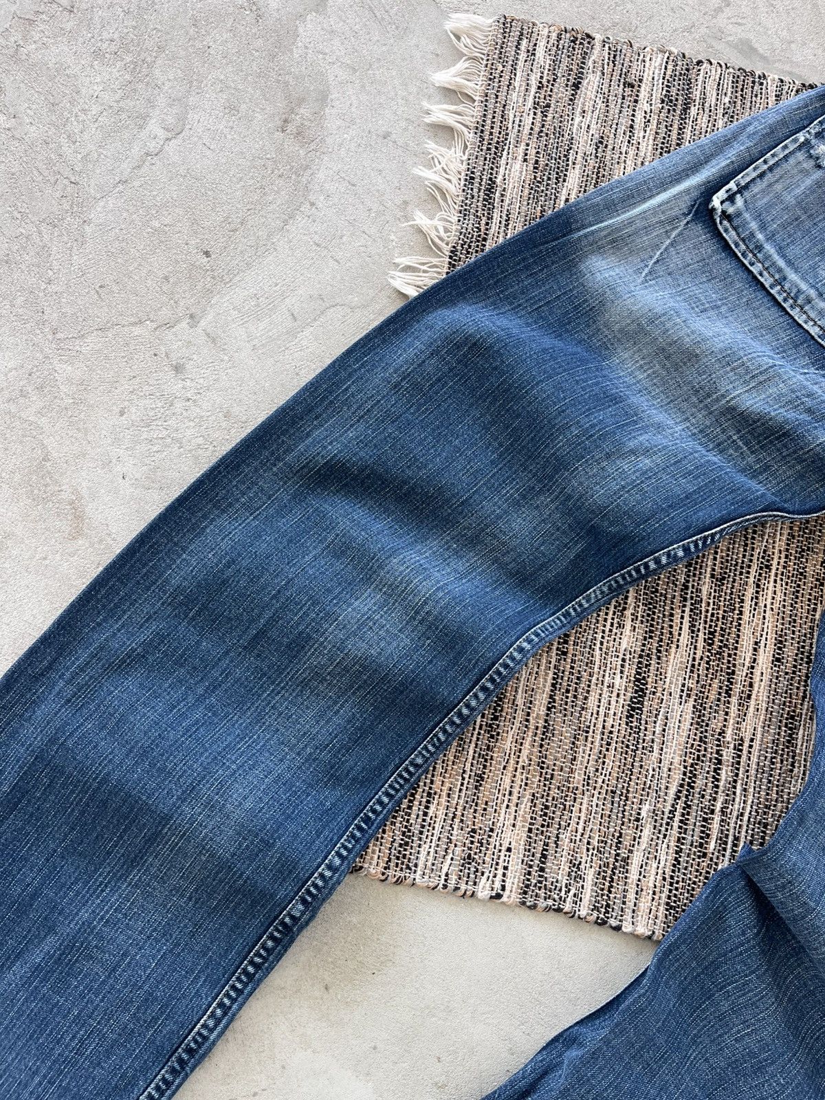 Pepe Jeans × Vintage Hype Vintage Pepe Jeans Blue Denim London Distressed Y2K Size US 32 / EU 48 - 17 Thumbnail