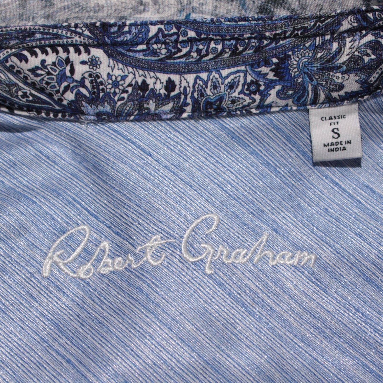 Robert Graham Robert Graham New with tags Shirt Size S US In Blue Size US S / EU 44-46 / 1 - 3 Thumbnail
