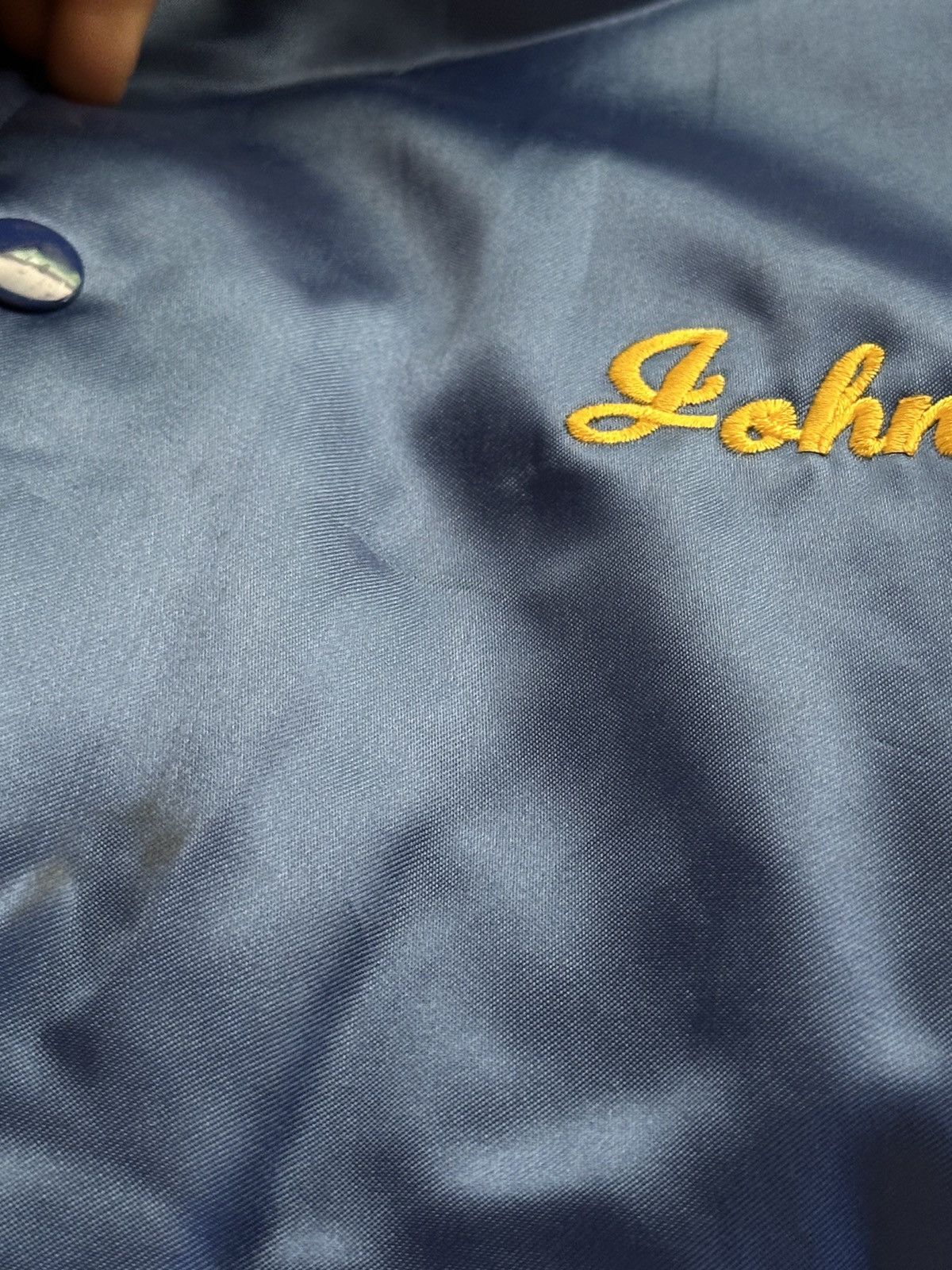 Vintage *RARE* Vintage Kiwanis Granite Bay Satin Embroidered Jacket Size US XL / EU 56 / 4 - 5 Thumbnail