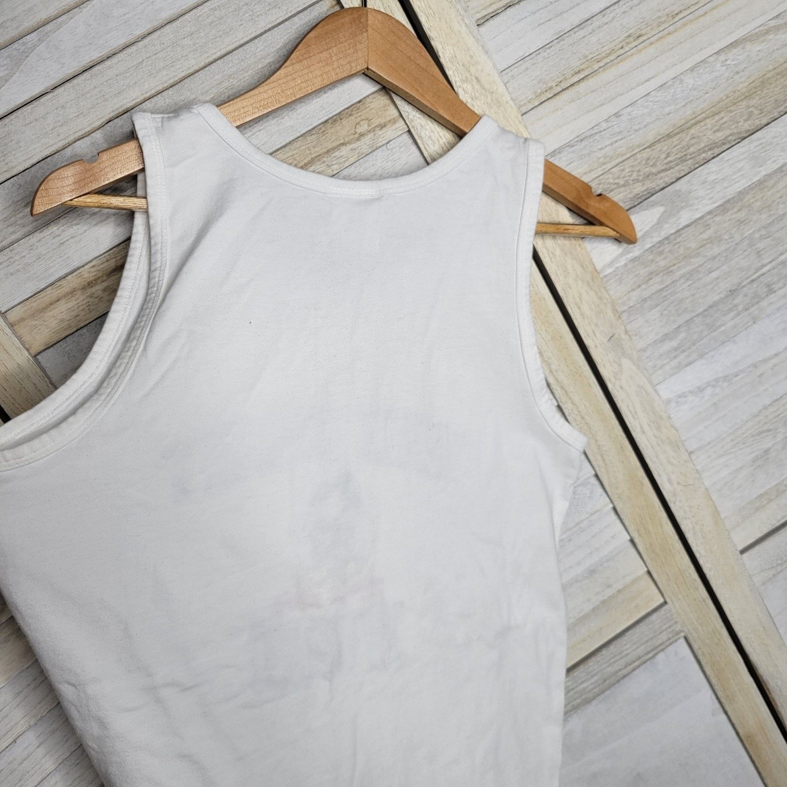 Disney Disney World Mickey Mouse Shirt Mens Small White Tank Top Size US M / EU 48-50 / 2 - 7 Thumbnail