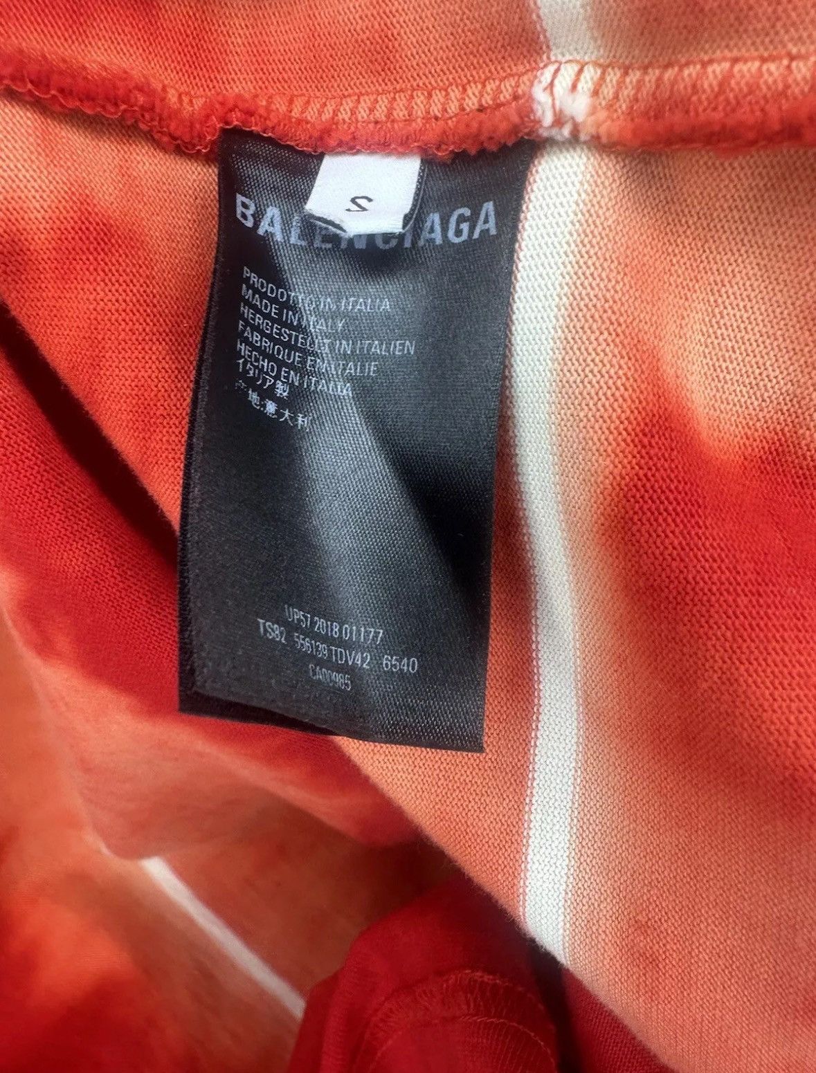 Balenciaga Balenciaga Tie Dye Swearshirt Size S / US 4 / IT 40 - 10 Thumbnail