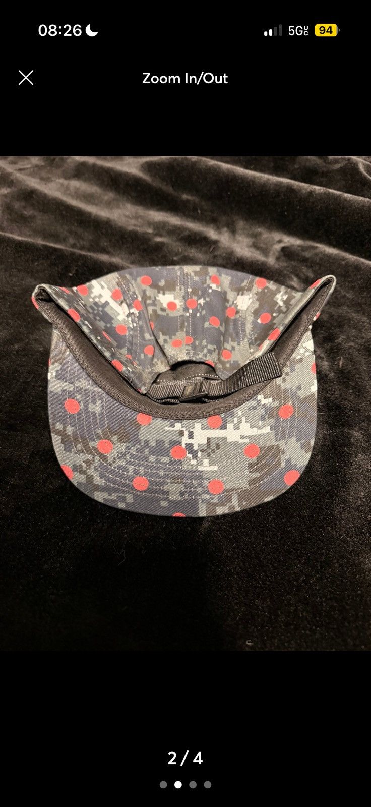 Supreme Supreme Comme des Garcons CDG SHIRT Camp Cap Size ONE SIZE - 2 Thumbnail