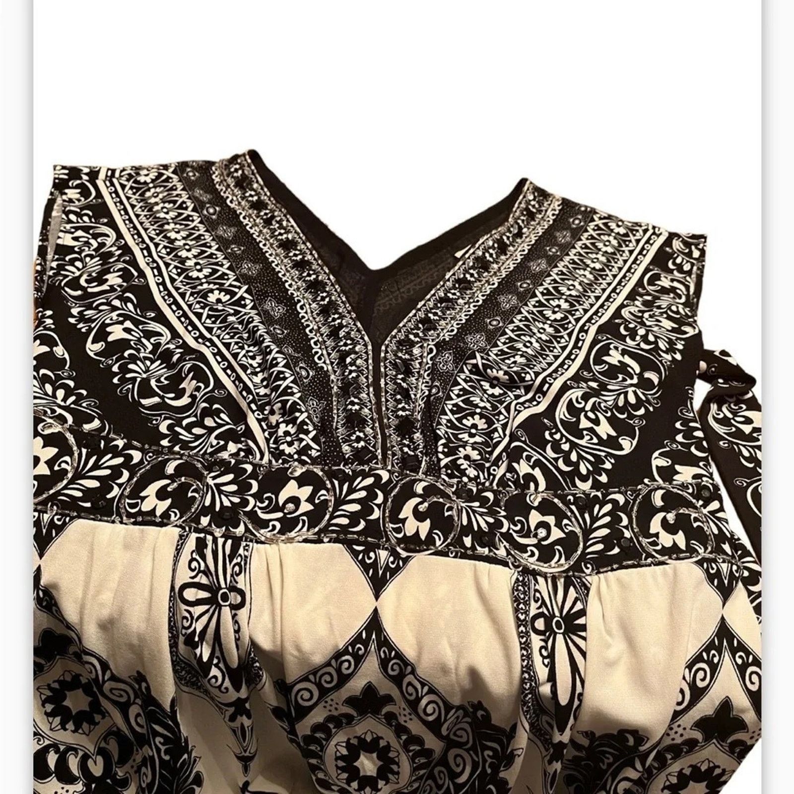 The Unbranded Brand Yvos nylon blend knee length dress, size 6 Size M / US 6-8 / IT 42-44 - 2 Thumbnail
