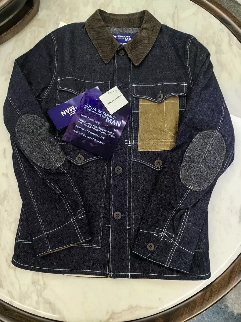 Junya Watanabe Junya Watanabe The same patchwork denim jacket by JUNYA WA Size US L / EU 52-54 / 3 - 1 Thumbnail
