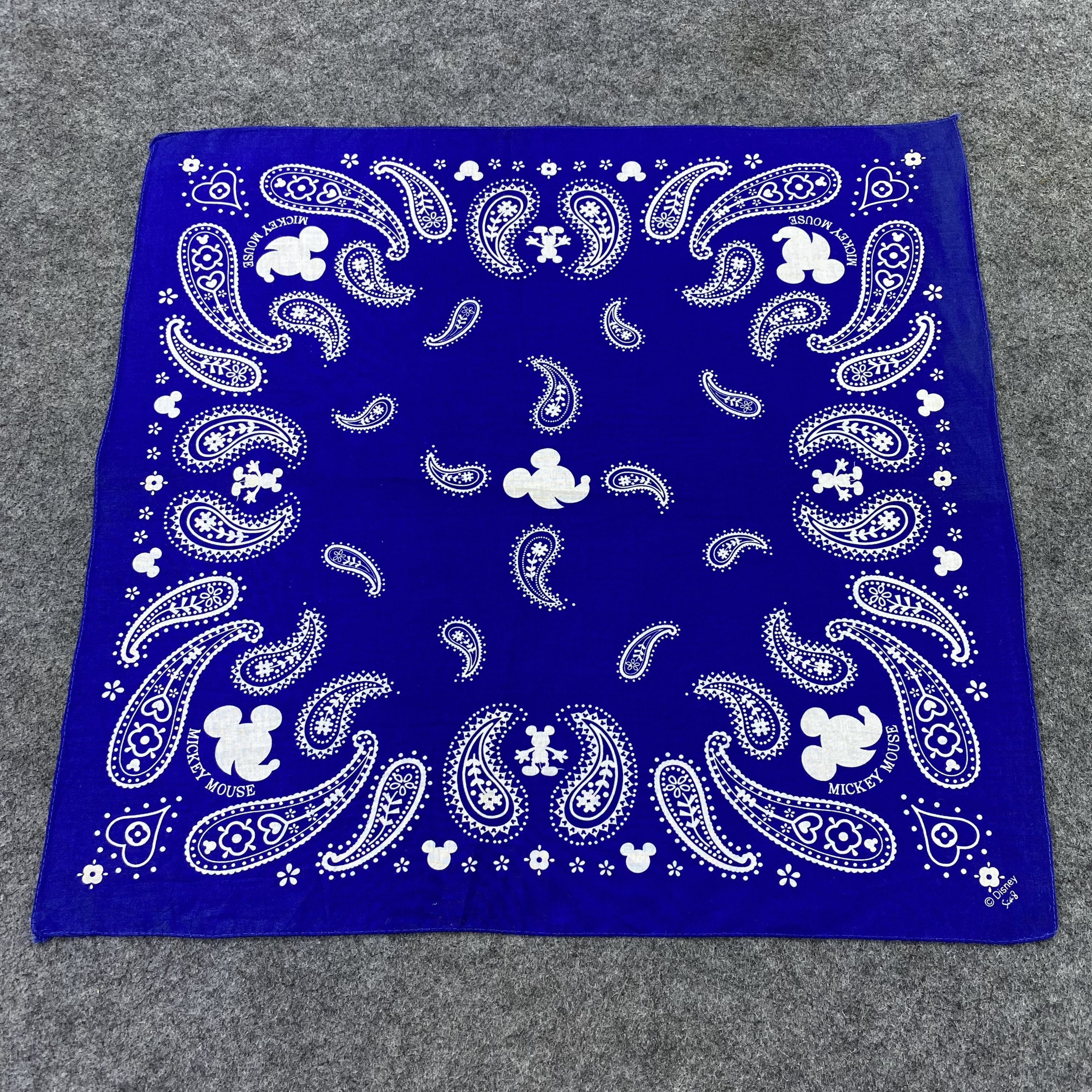 Disney Paislee Disney Handkerchief Cartoon Mickey mouse-B1459 Size ONE SIZE - 3 Thumbnail