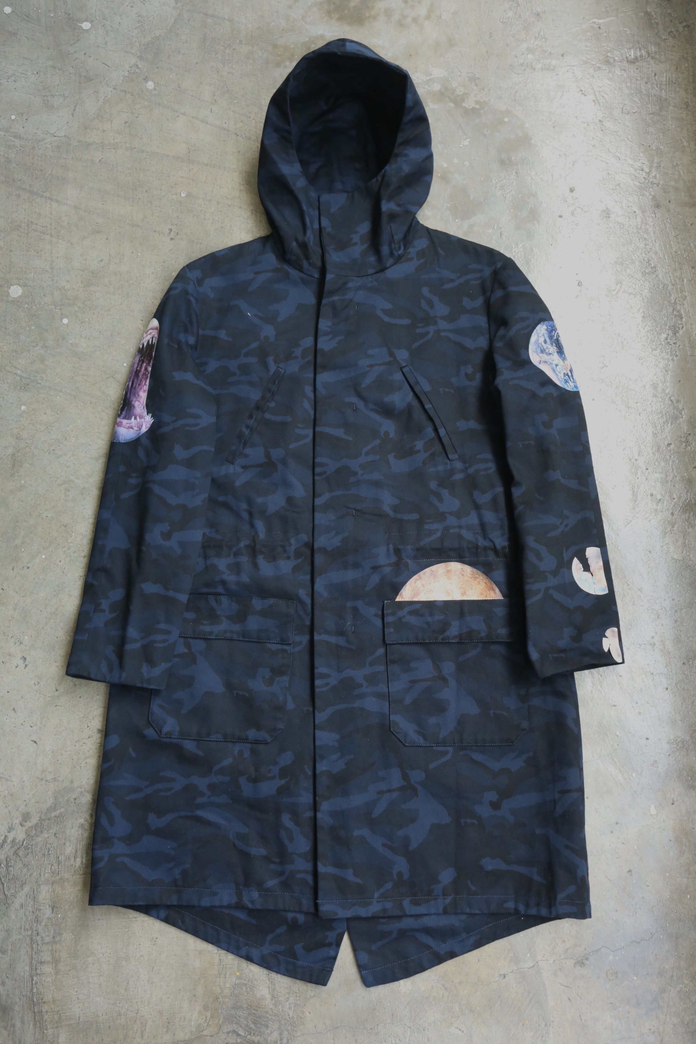 Raf Simons × Sterling Ruby Raf Simons - Sterling Ruby - F/W 14 - Camo Fishtail Parka Size US S / EU 44-46 / 1 - 4 Thumbnail
