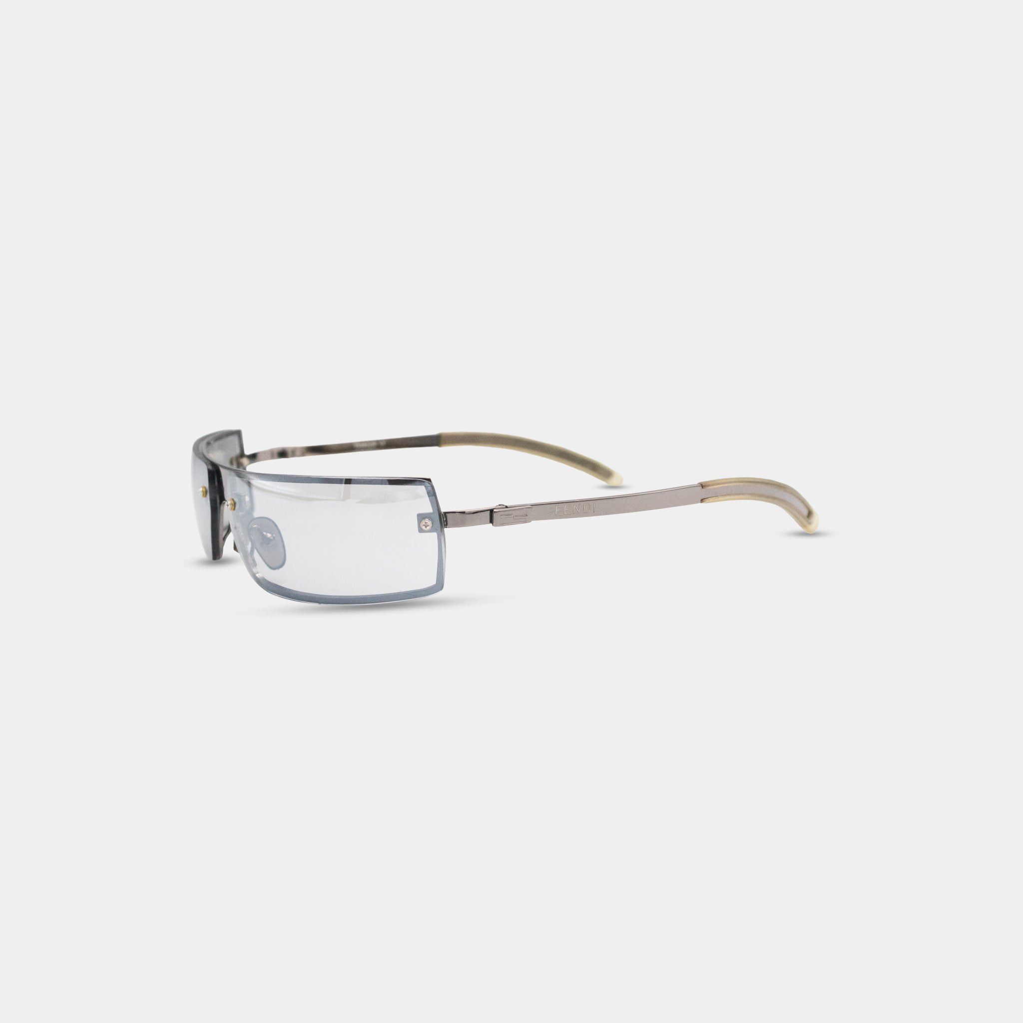 Fendi Clear Rectangular Sunglasses