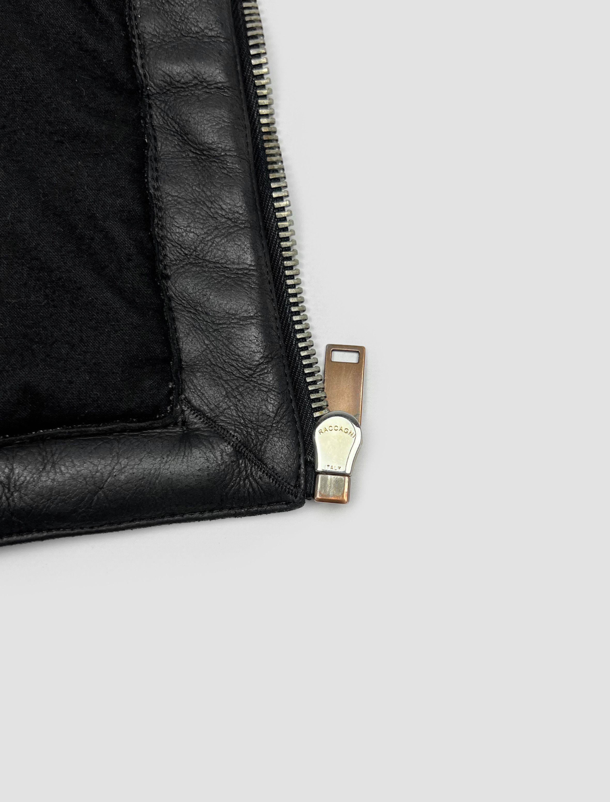 Rick Owens LONG LAMB FUR SHEARLING LEATHER JACKET -- RETAIL $5000 -- Size M / US 6-8 / IT 42-44 - 15 Thumbnail