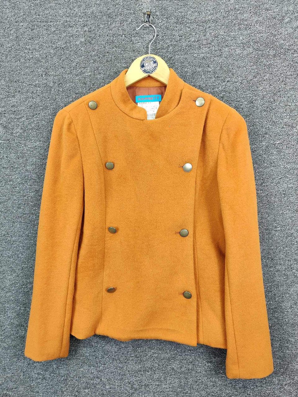 Katharine Hamnett London Hamnett Katharine Hamnett London Napoleon Wool Coat Jacket Size US M / EU 48-50 / 2 - 2 Thumbnail