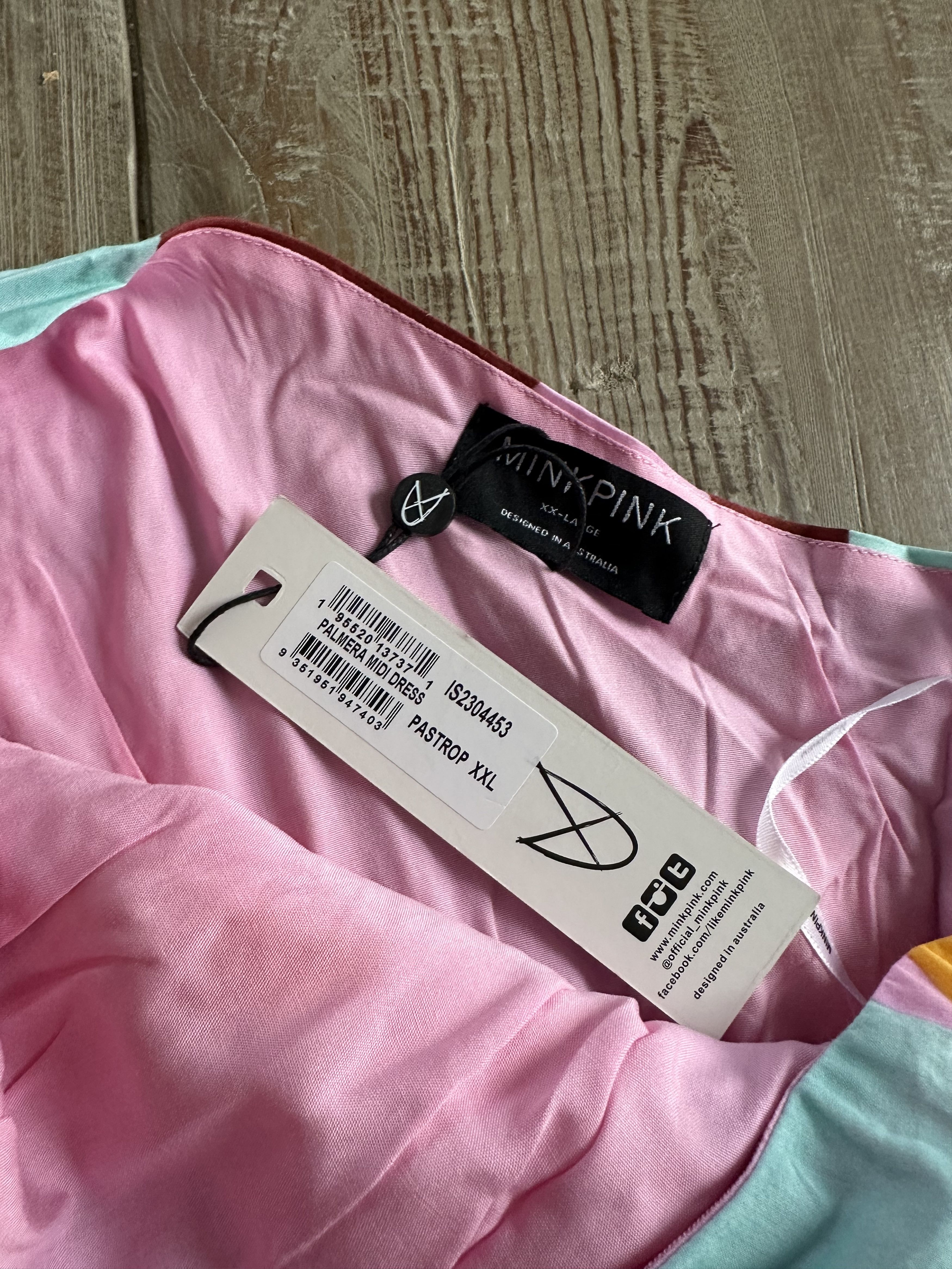 MINKPINK Palmera Midi Dress Size XXL / US 16-18 / IT 52-54 - 2 Thumbnail