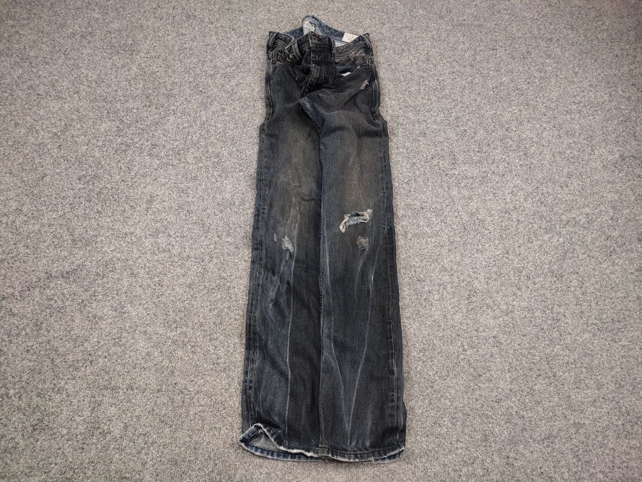 Diesel Diesel Thanaz Vintage Waxed Distressed Denim Jeans l.g.b. Size US 30 / EU 46 - 2 Thumbnail