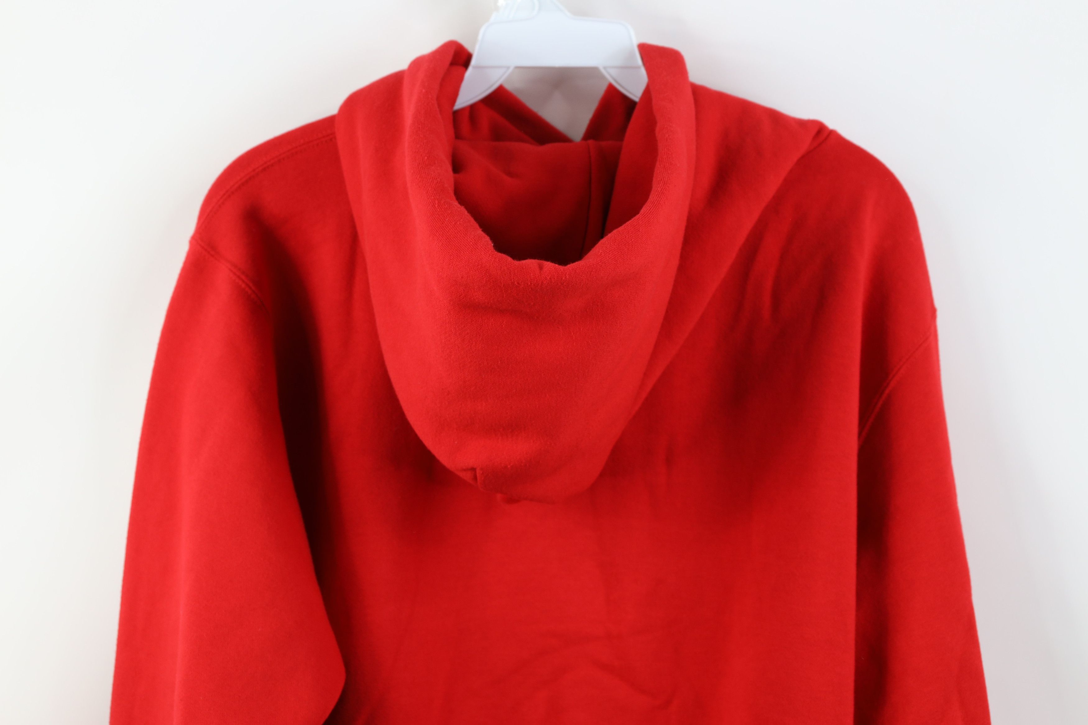 Gap Vintage 80s 90s Gap Sport Faded Blank Hoodie Sweatshirt Red Size M / US 6-8 / IT 42-44 - 11 Thumbnail
