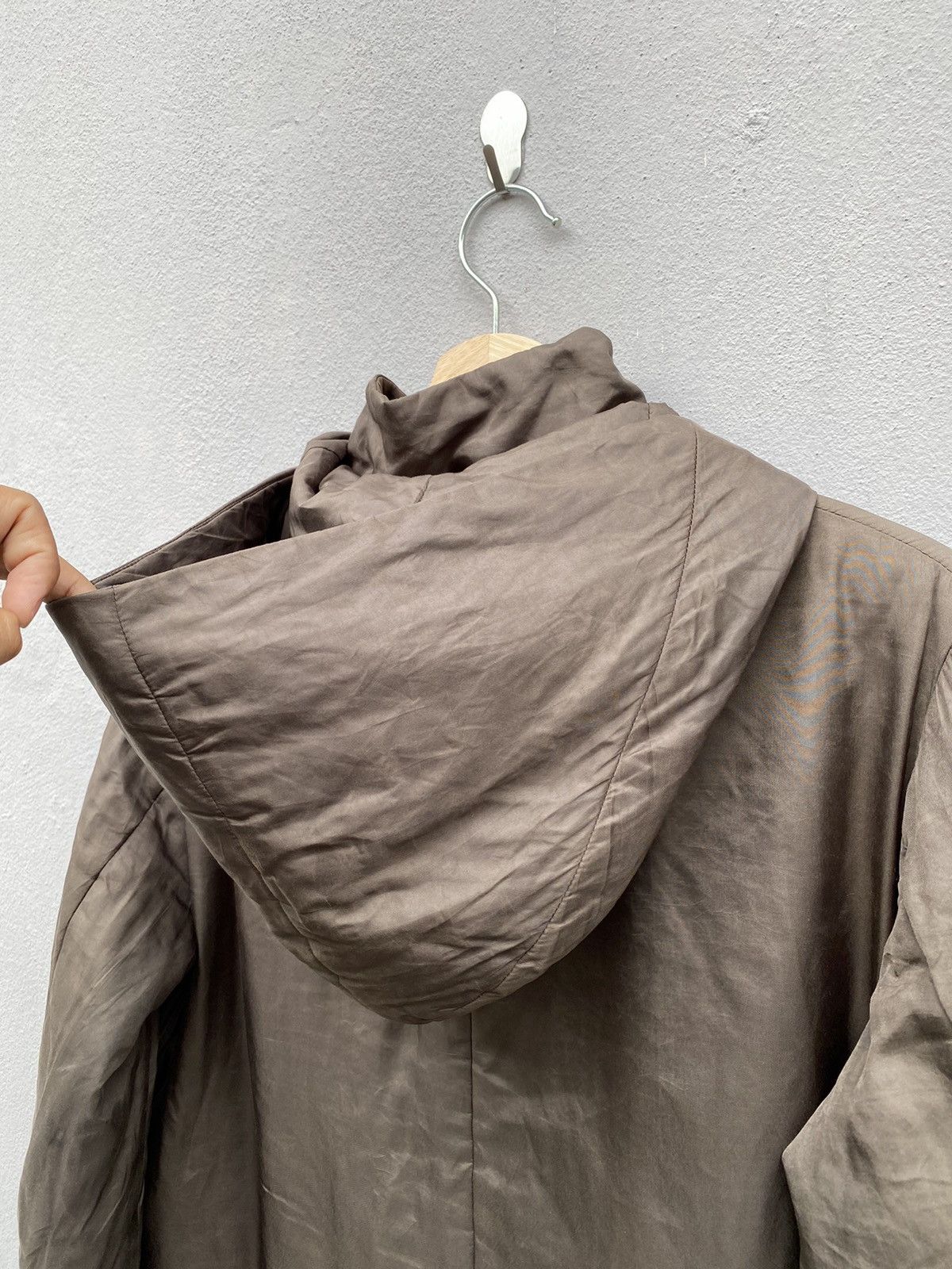 Jil Sander ‼️Archive‼️ JIL SANDER Polyster Cropped Hoodie Jacket Size M / US 6-8 / IT 42-44 - 9 Thumbnail