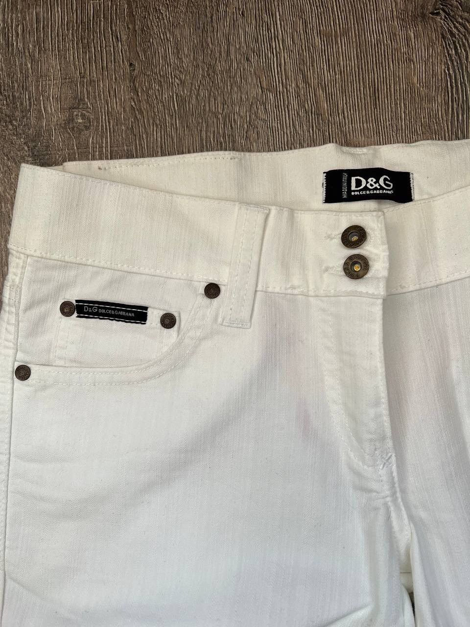 Dolce & Gabbana × Vintage Dolce & Gabbana D&G Honolulu Hawaii embroidered denim pants Size 29" - 8 Thumbnail