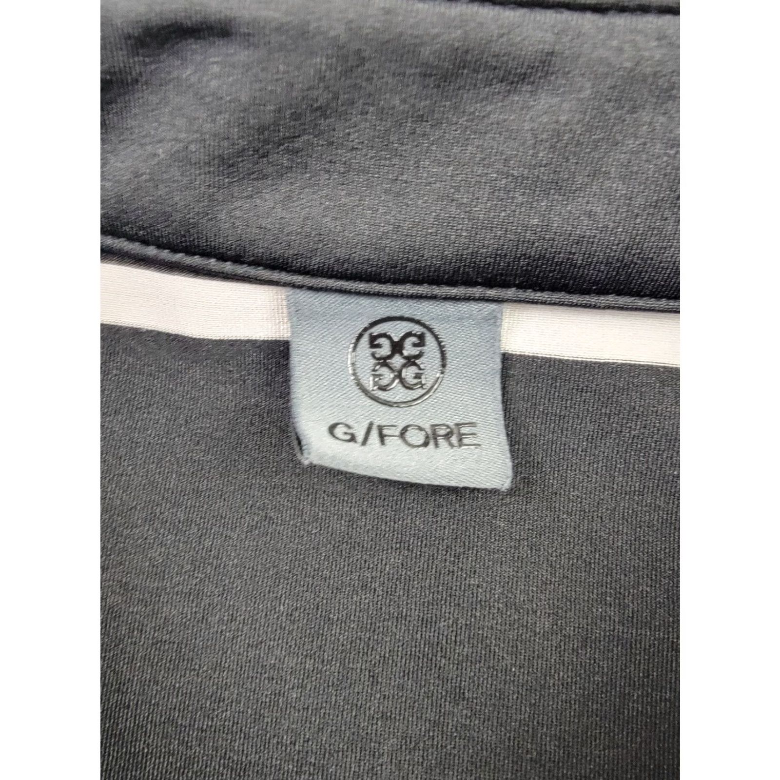 Vintage G Fore Shirt Mens Large Black White Stripe Polo Golf Active Outdoor Preppy Shirt Size US L / EU 52-54 / 3 - 3 Thumbnail