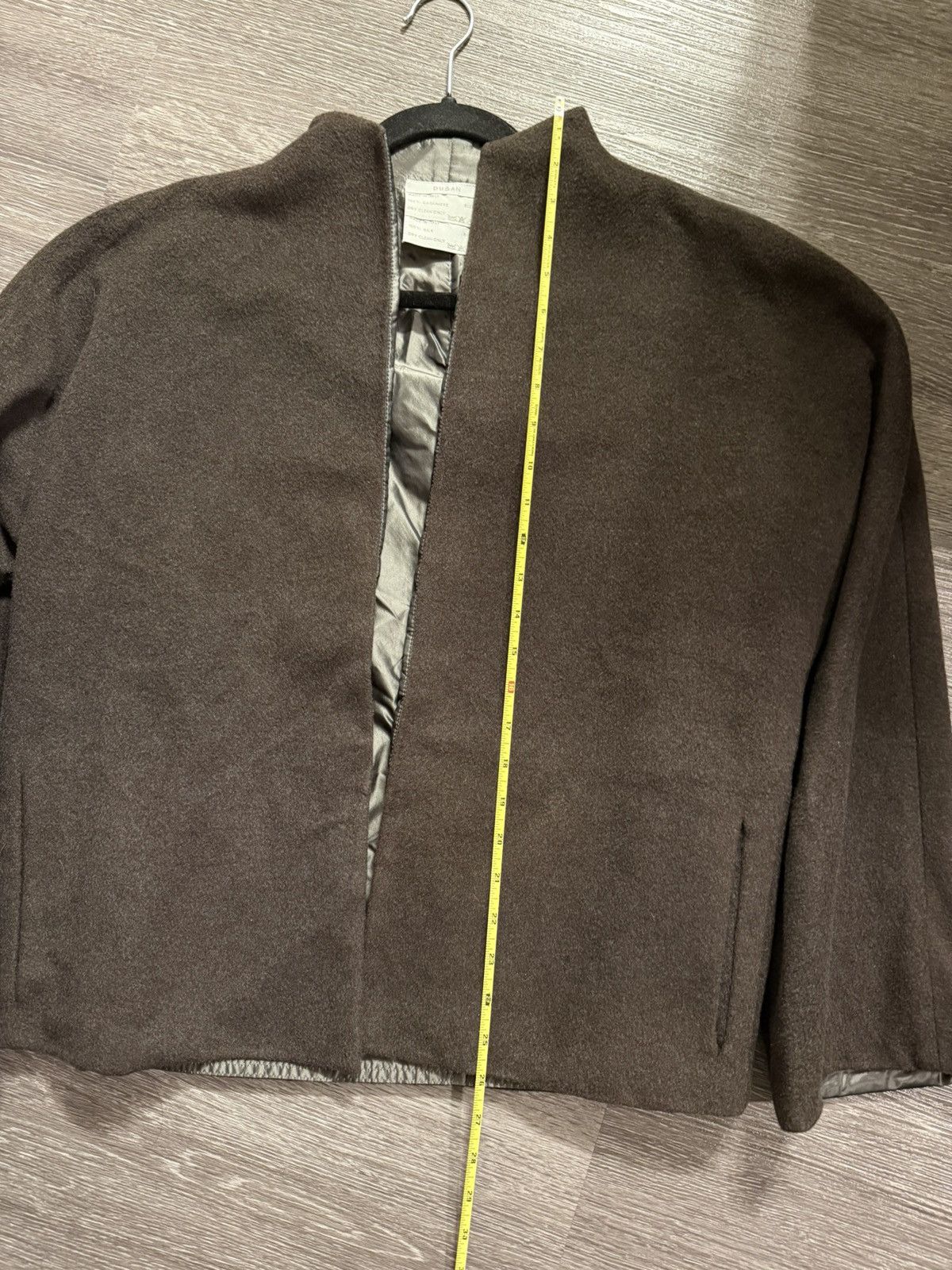 Other Dusan Brown 100% Cashmere & Silk Jacket Size US S / EU 44-46 / 1 - 4 Thumbnail