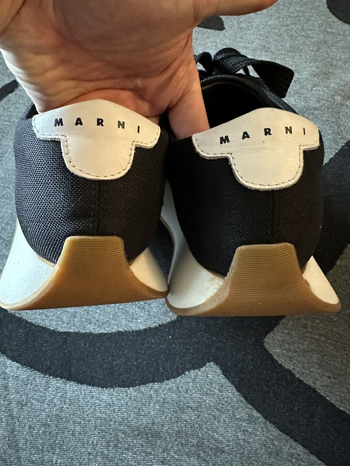 Marni Marni Graphic Print Embroidery Chunky Sneakers Size US 9 / EU 42 - 6 Thumbnail