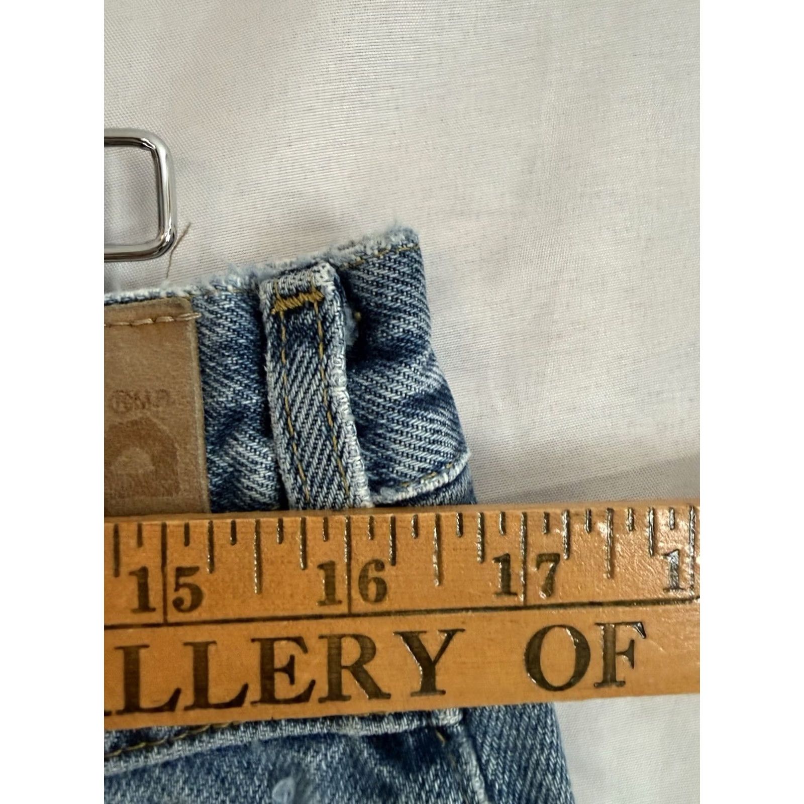 Lee VINTAGE Lee Riders Jeans Mens 36x32 Union Made USA Work 70s 80s Work Play - Lee Jeans - Blue - Cotton Denim - Regular Fit - 33x32 Inseam 32 Size US 33 - 4 Thumbnail