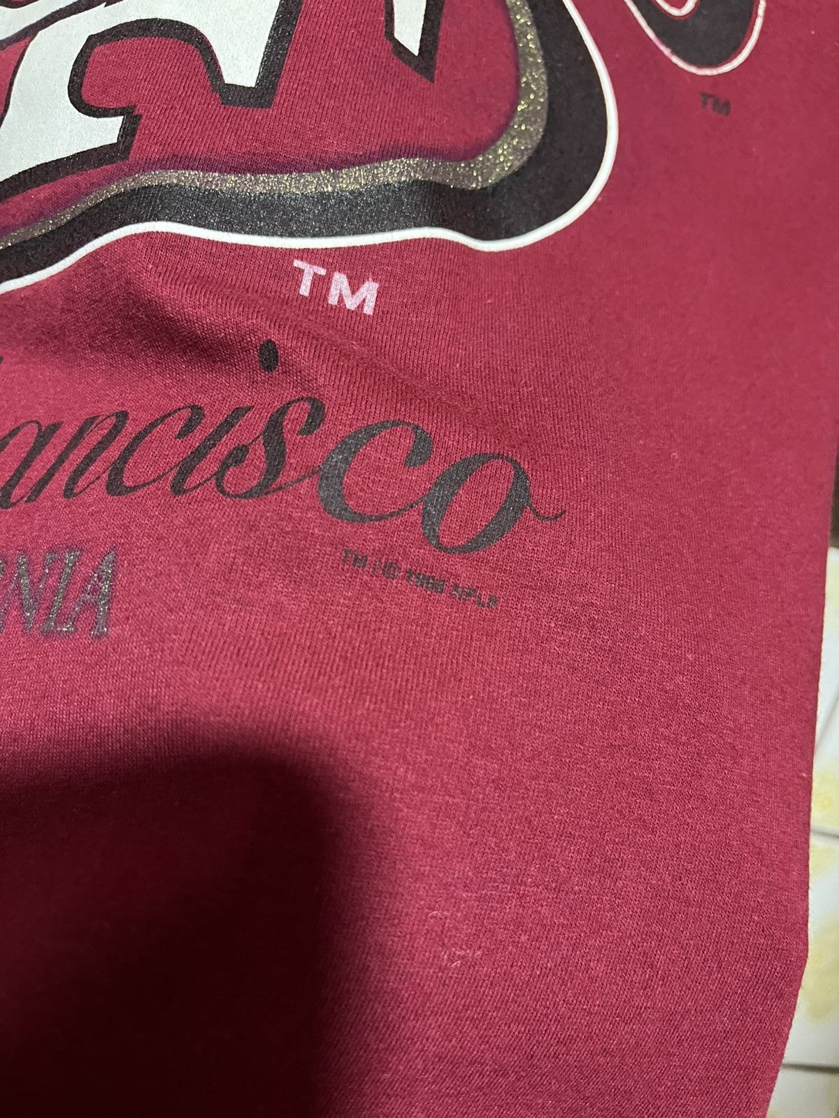 NFL 49 Years San Francisco tee shirt 1998 Size US L / EU 52-54 / 3 - 3 Thumbnail