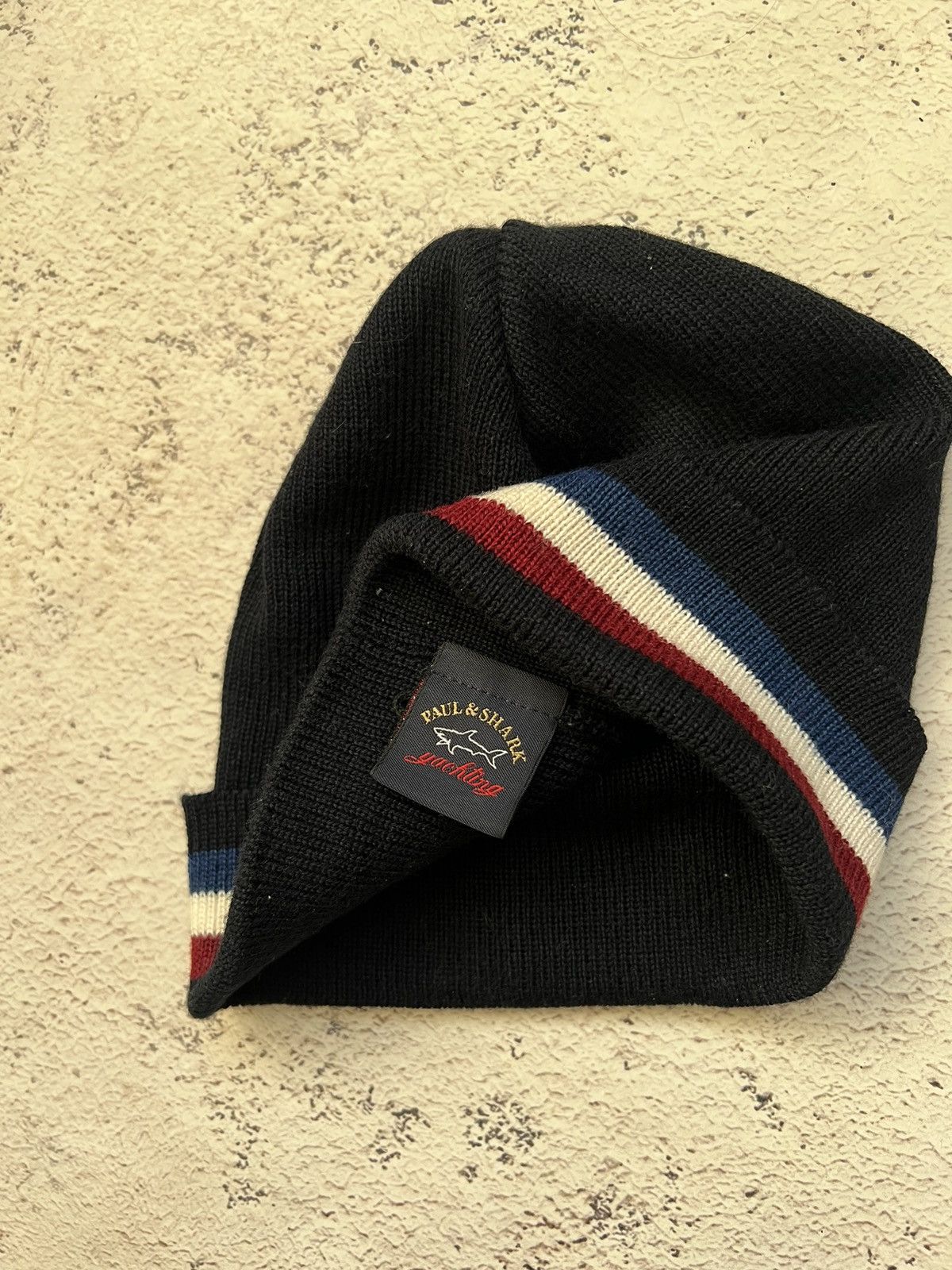 Paul & Shark × Vintage Vintage Paul Shark Beanie Hat Streetwear Designer Casual Y2k Size ONE SIZE - 3 Thumbnail