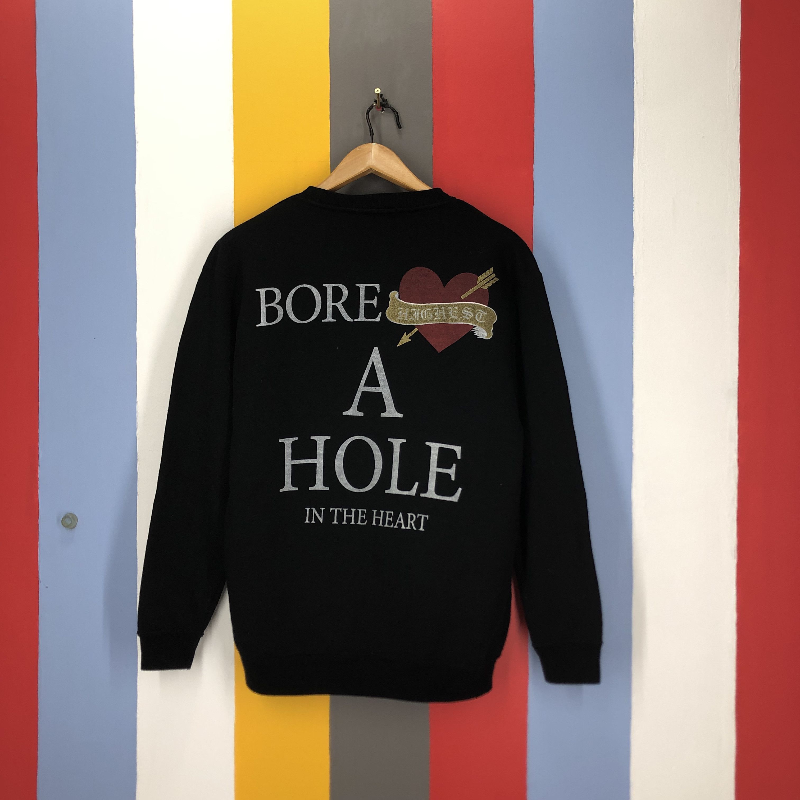 Bullet Noise Bore A Hole In The Heart by BULLET NOISE Sweatshirt #1626/03 Size US M / EU 48-50 / 2 - 1 Thumbnail