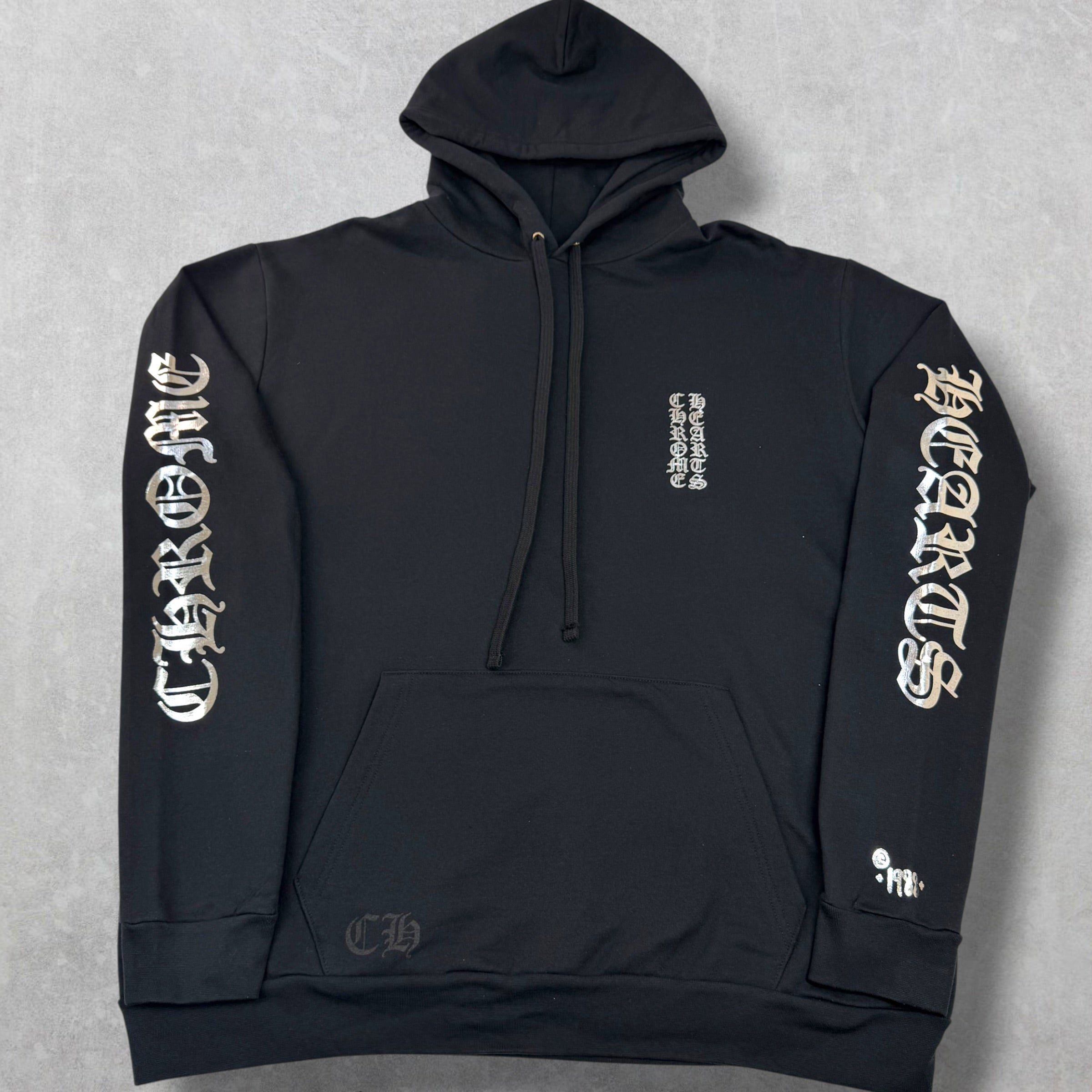 Chrome Hearts Chrome Hearts Silver Foil Hoodie XL Size US XL / EU 56 / 4 - 1 Thumbnail