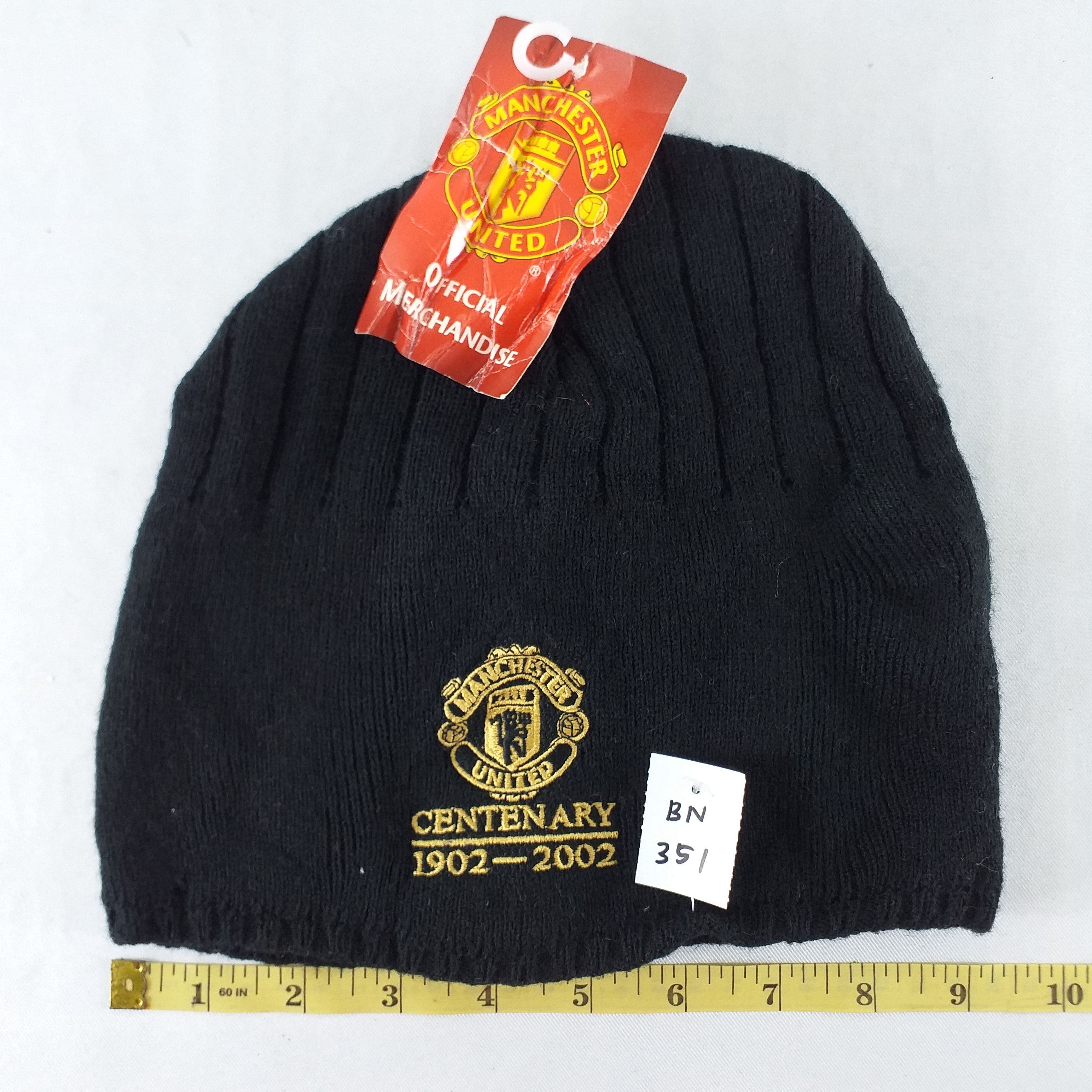 Japanese Brand Manchester United Embroidery Snow Cap Beanie -BN351 Size ONE SIZE - 3 Thumbnail